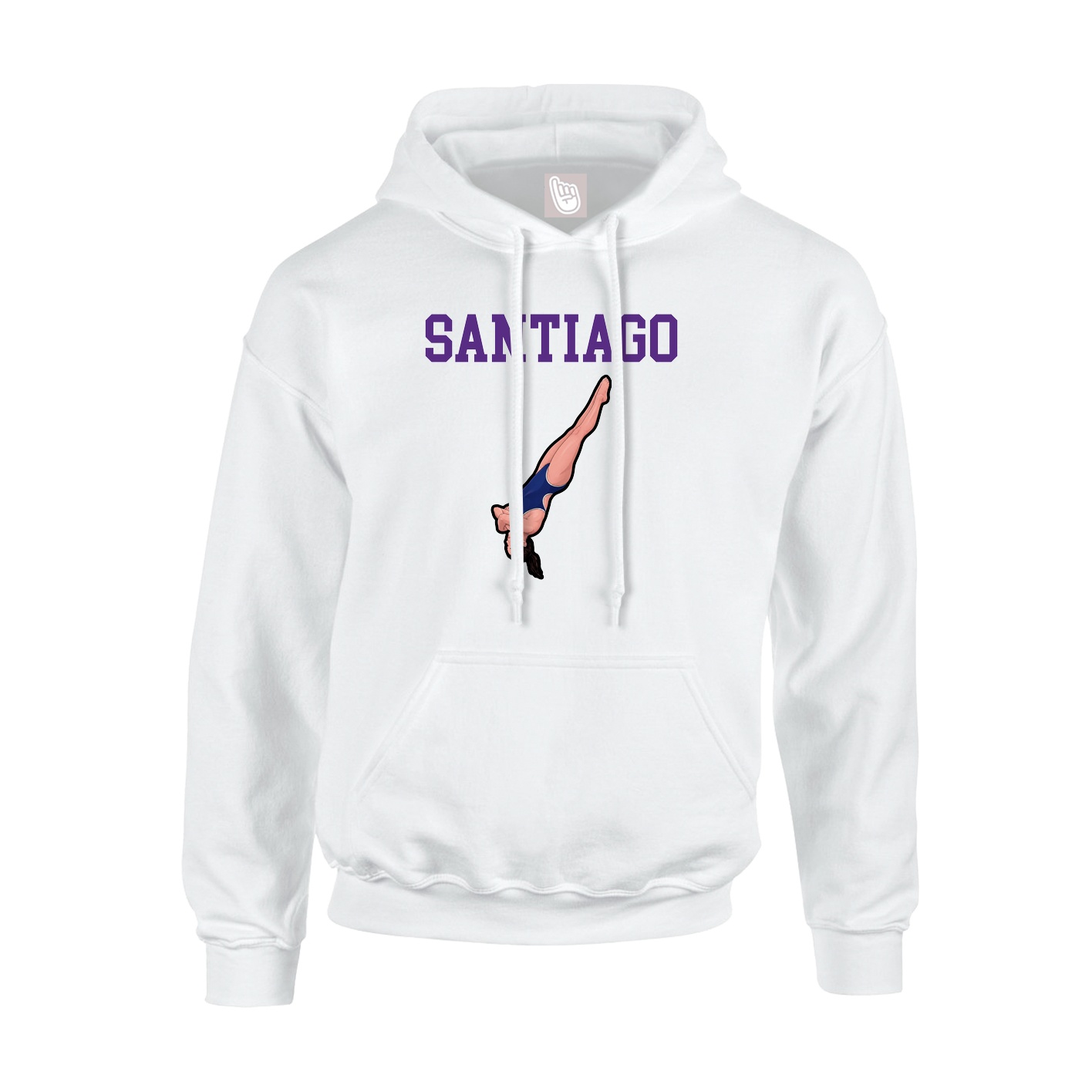 Hoodie — Shirsey in White