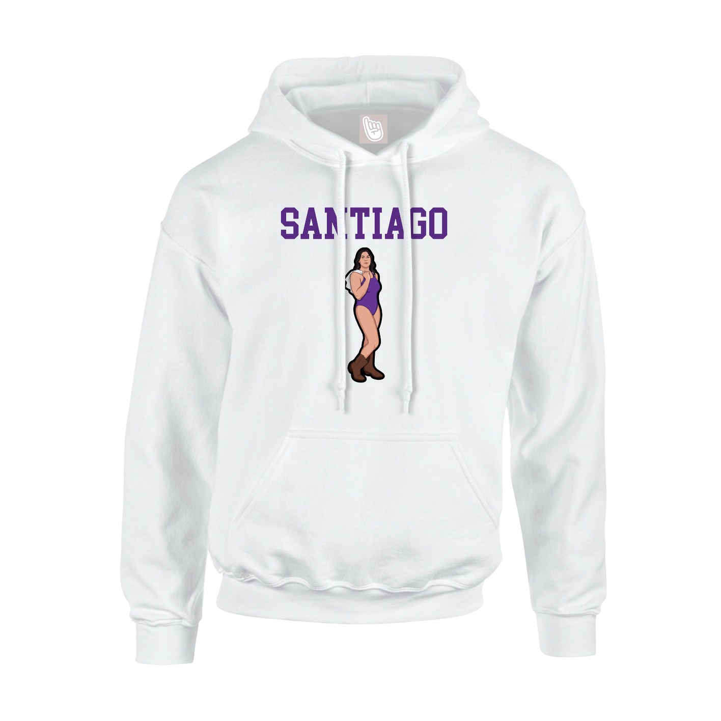 Youth Hoodie — Shirsey in White