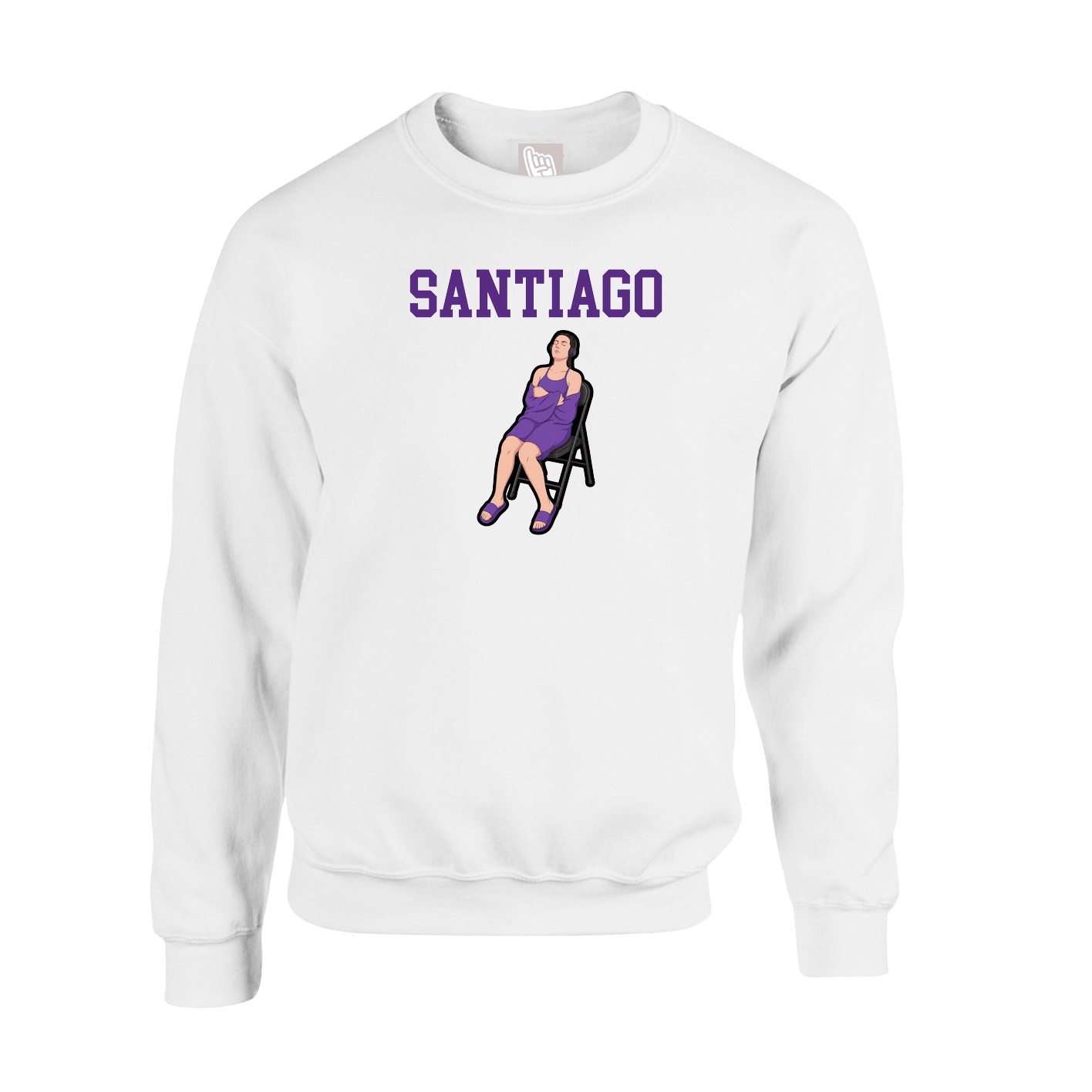 Fleece Crew — Shirsey in White