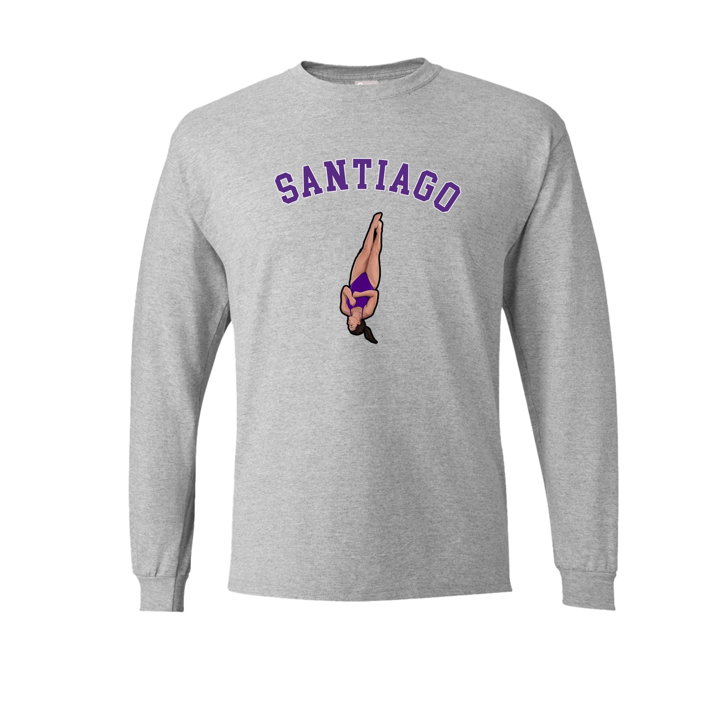 Long Sleeve Tee — Shirsey Arch in Grey