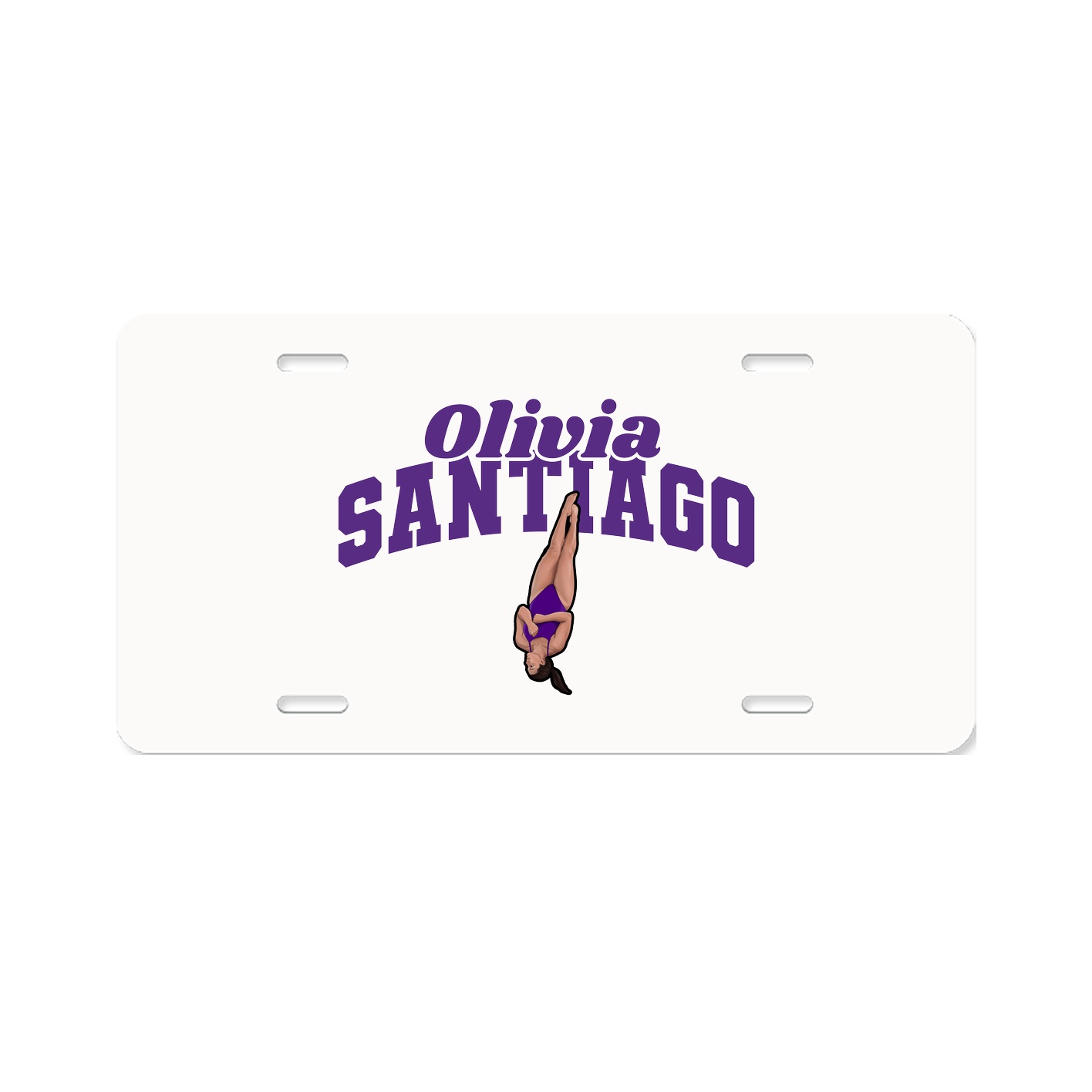 License Plate — Signature Arch in Classic