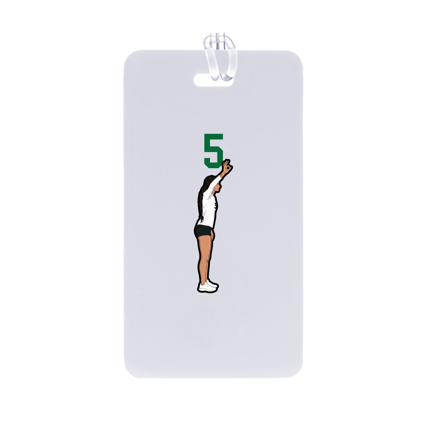 Bag Tag — Number Top in Classic