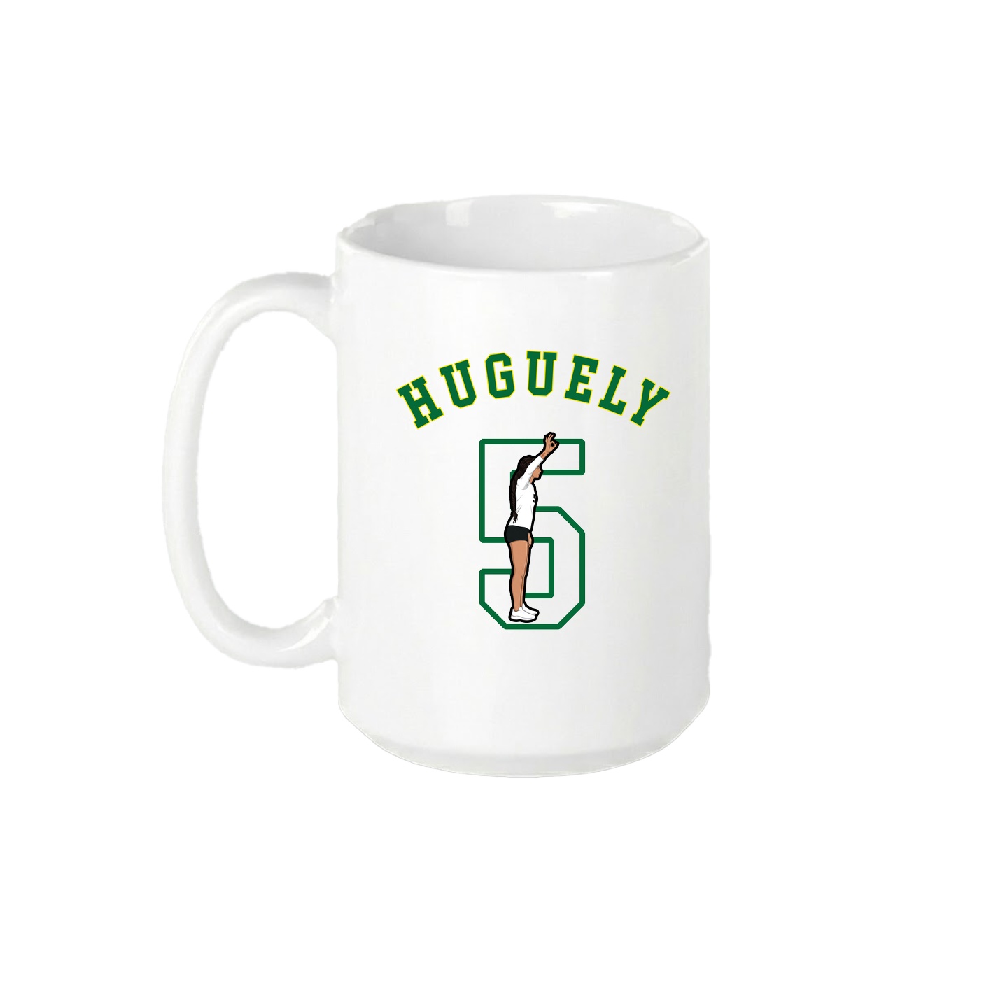 15oz Coffee Mug — Shirsey Arch in White