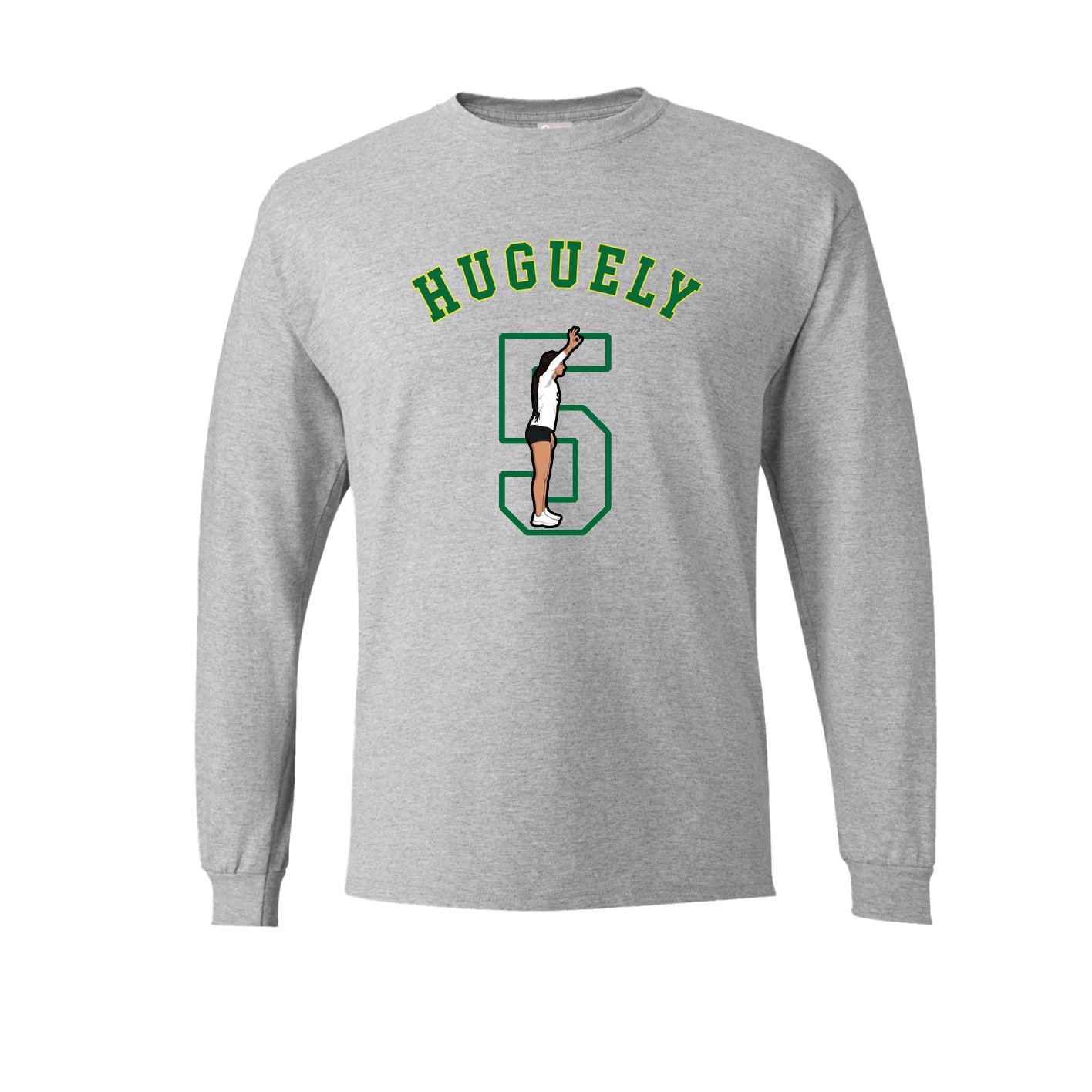 Long Sleeve Tee — Shirsey Arch in Grey