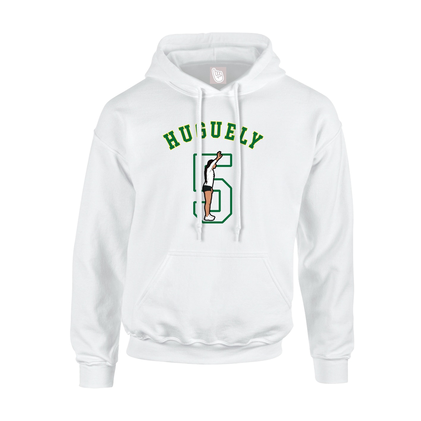 Hoodie — Shirsey Arch in White