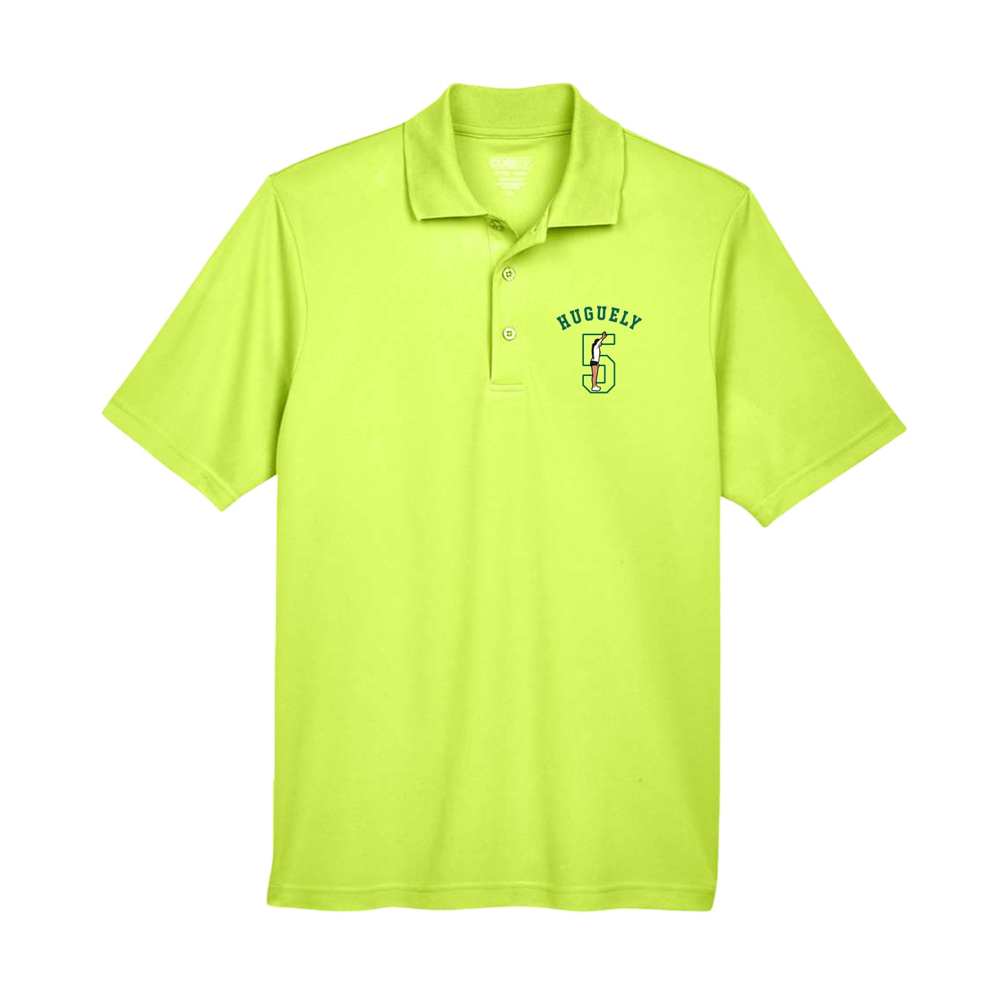 Performance Polo — Shirsey Arch in Yellow