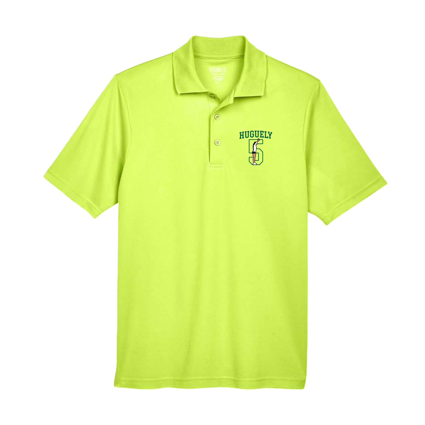 Performance Polo — Shirsey in Yellow