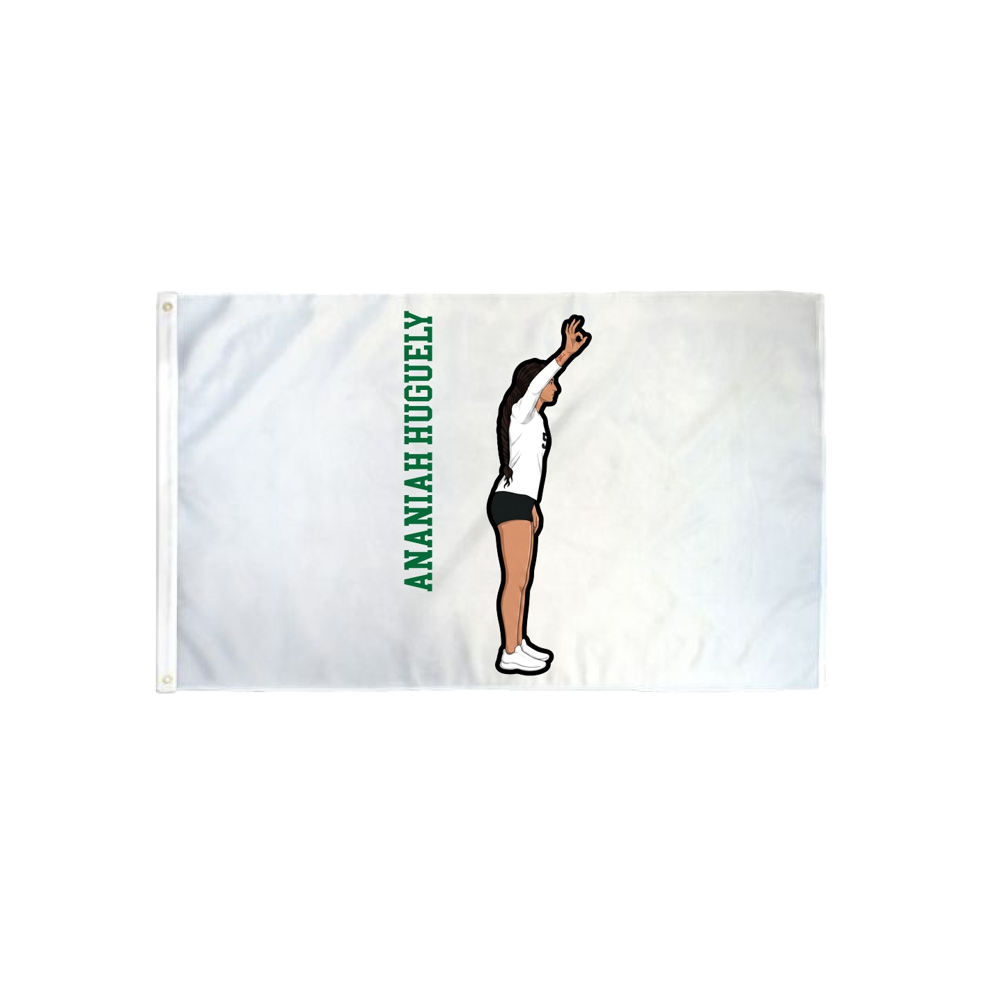 3x5 Flag — Name Vertical in Classic