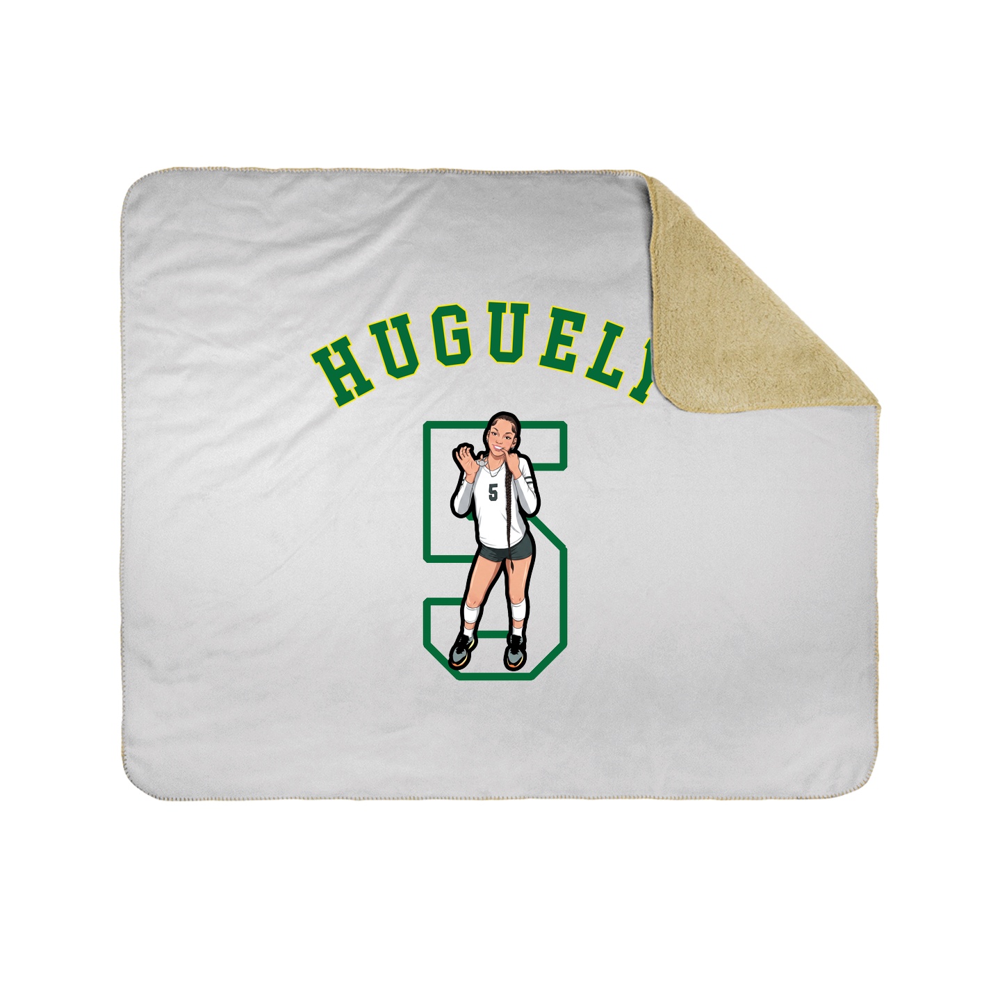Throw Blanket — Shirsey Arch in White
