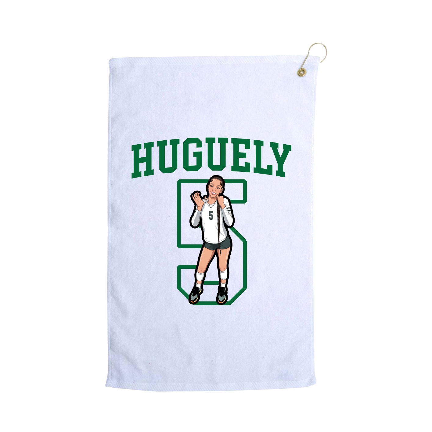 Golf Towel — Shirsey in White