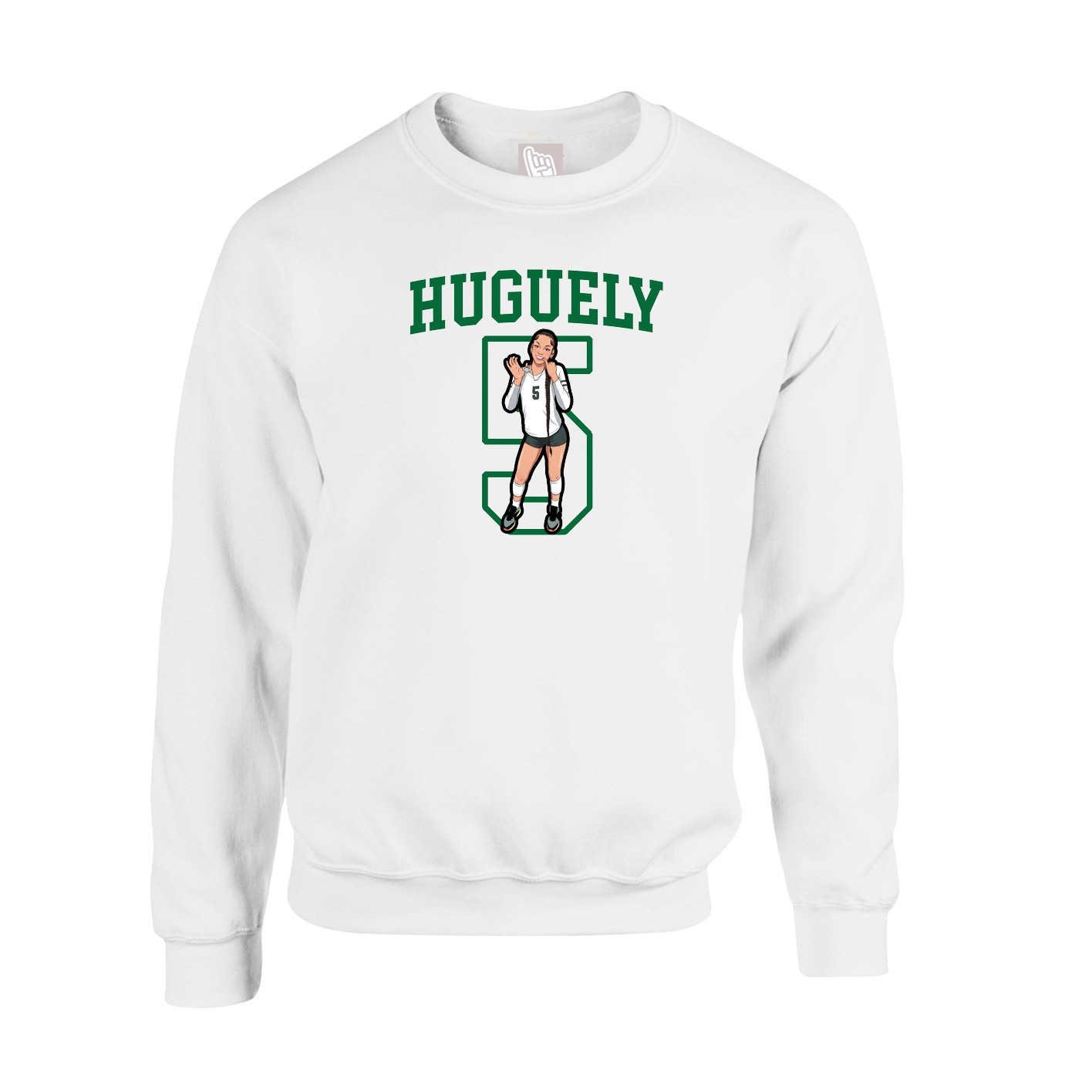 Fleece Crew — Shirsey in White
