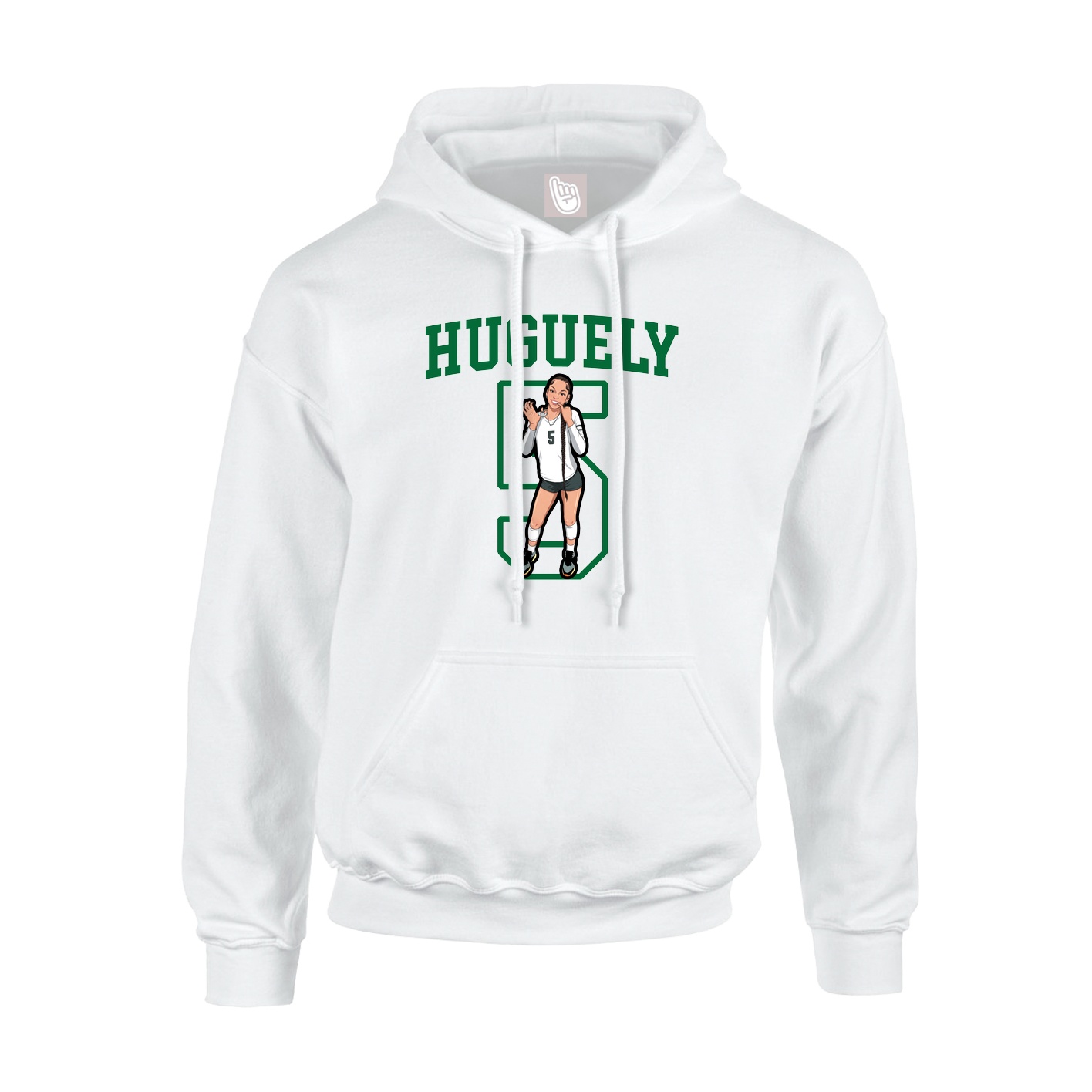 Youth Hoodie — Shirsey in White