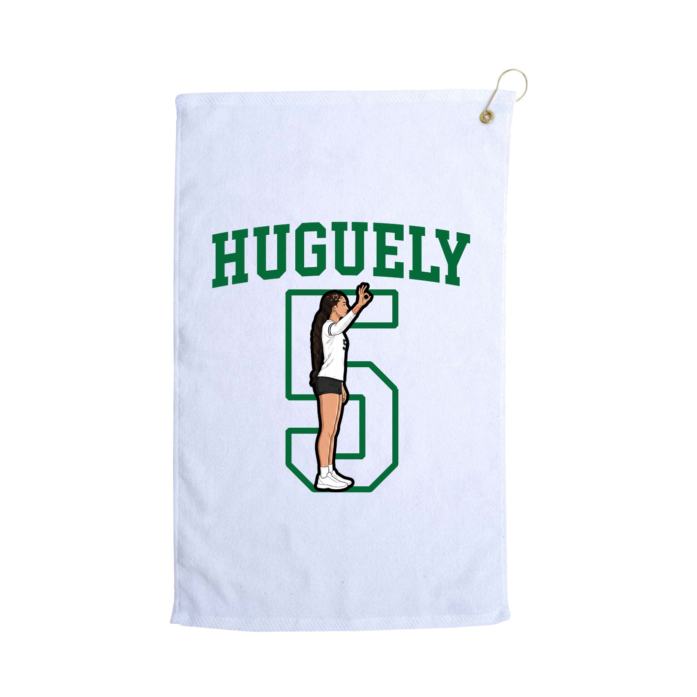 Golf Towel — Shirsey in White