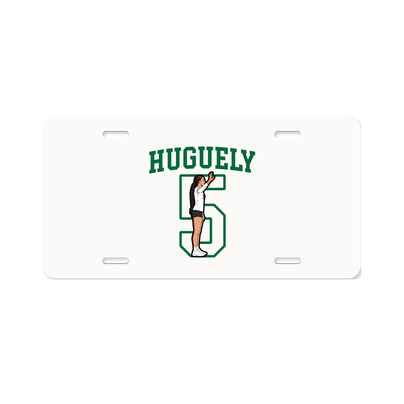 Aluminum License Plate