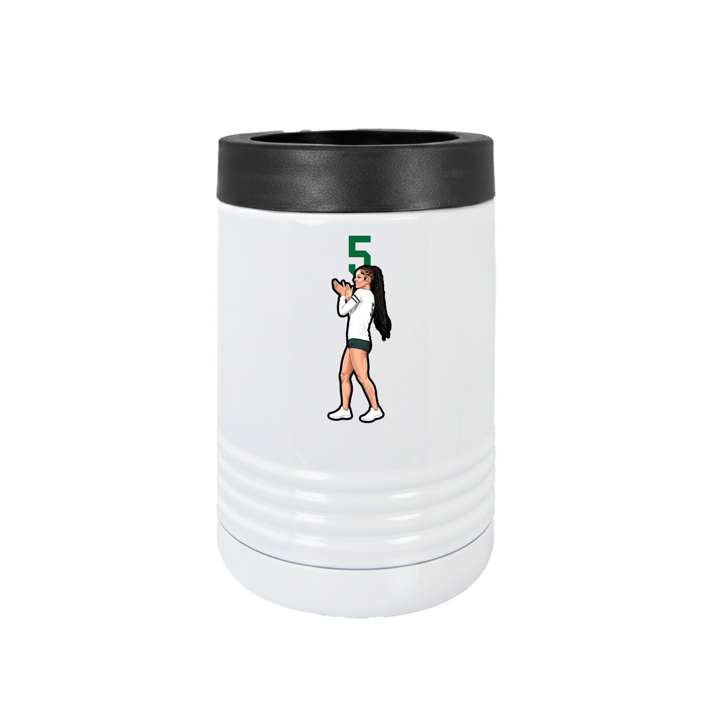 Beverage Holder — Number Top in White