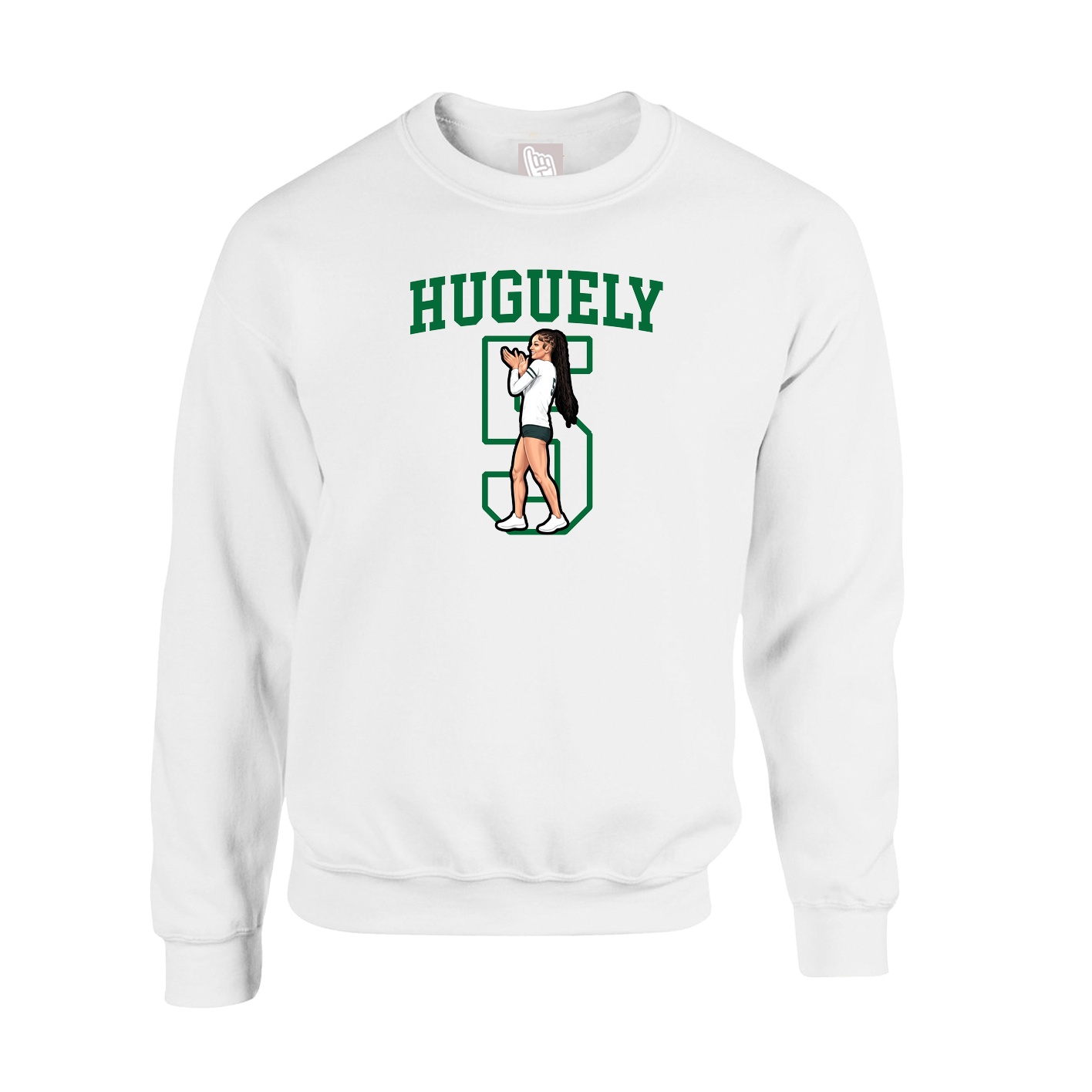 Fleece Crew — Shirsey in White