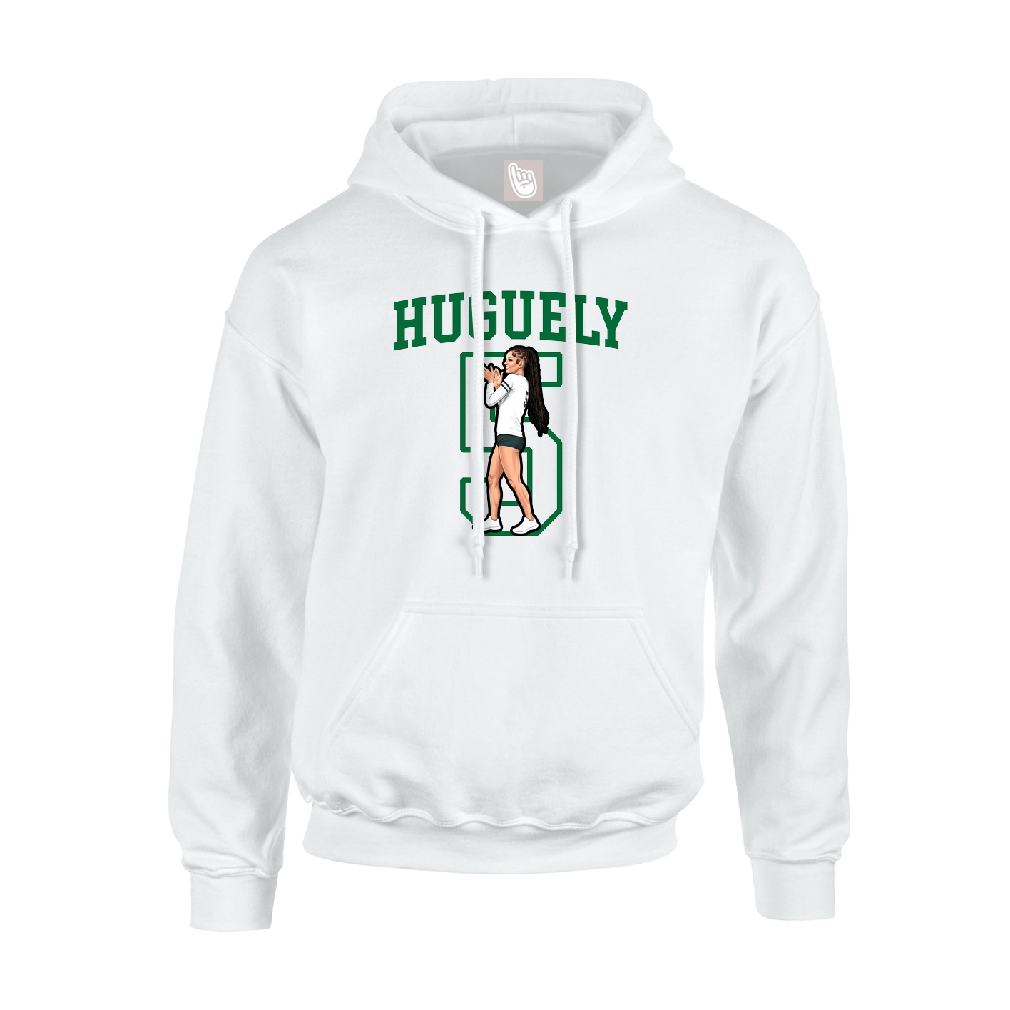 Youth Hoodie — Shirsey in White
