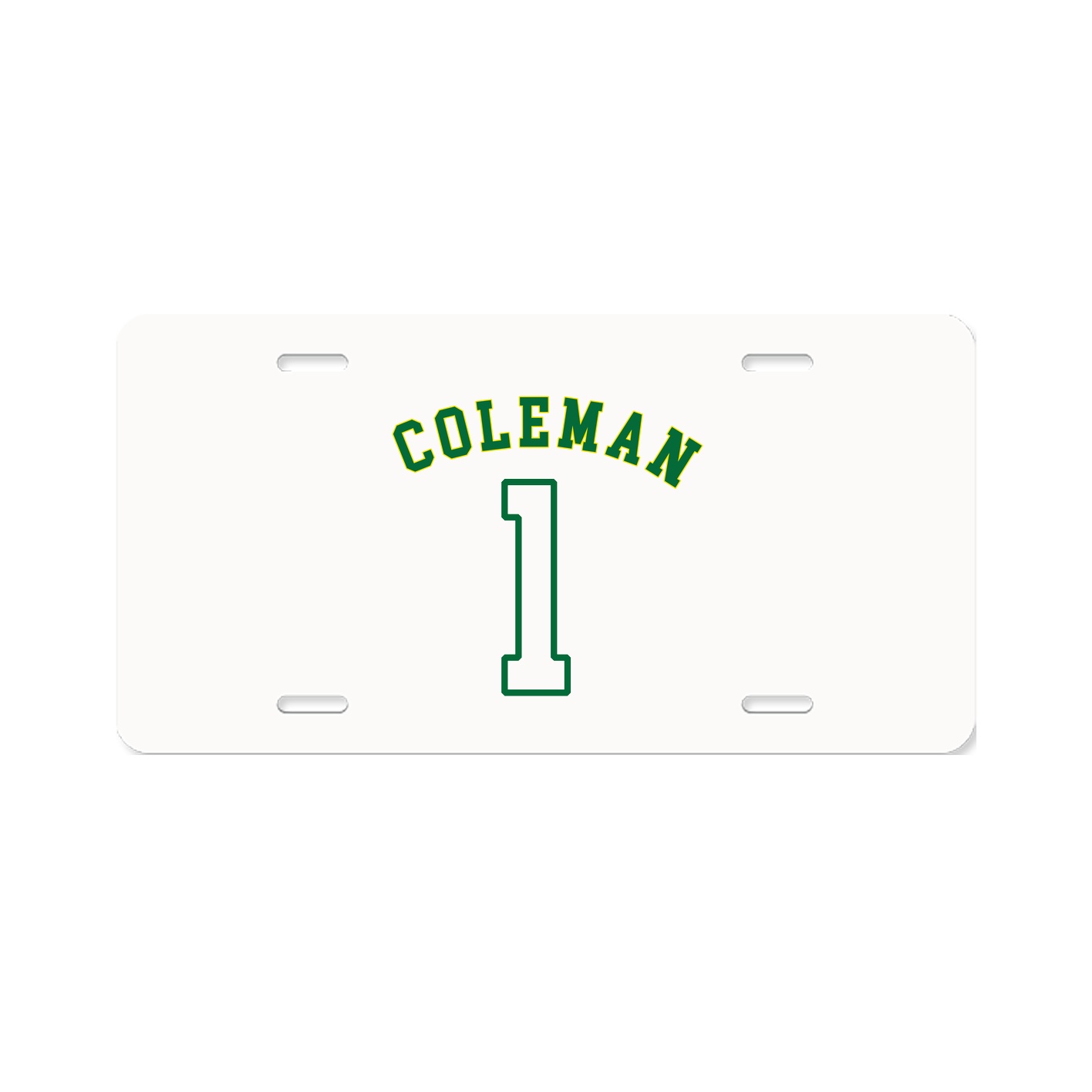 License Plate — Shirsey Arch in Classic