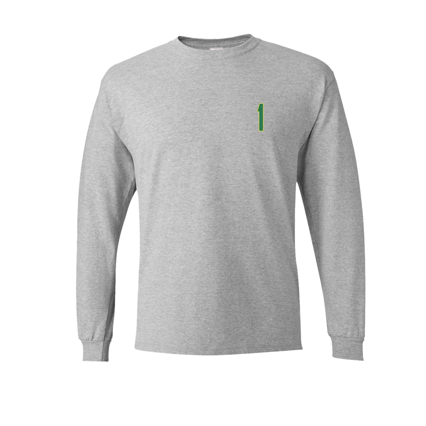 Long Sleeve Tee — Front Shirsy in Grey