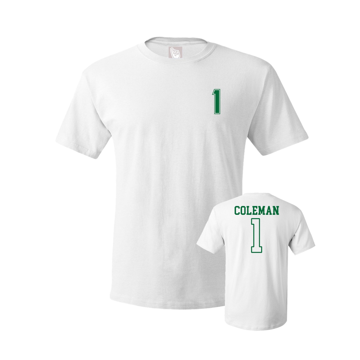 Tee — Chest Back in White