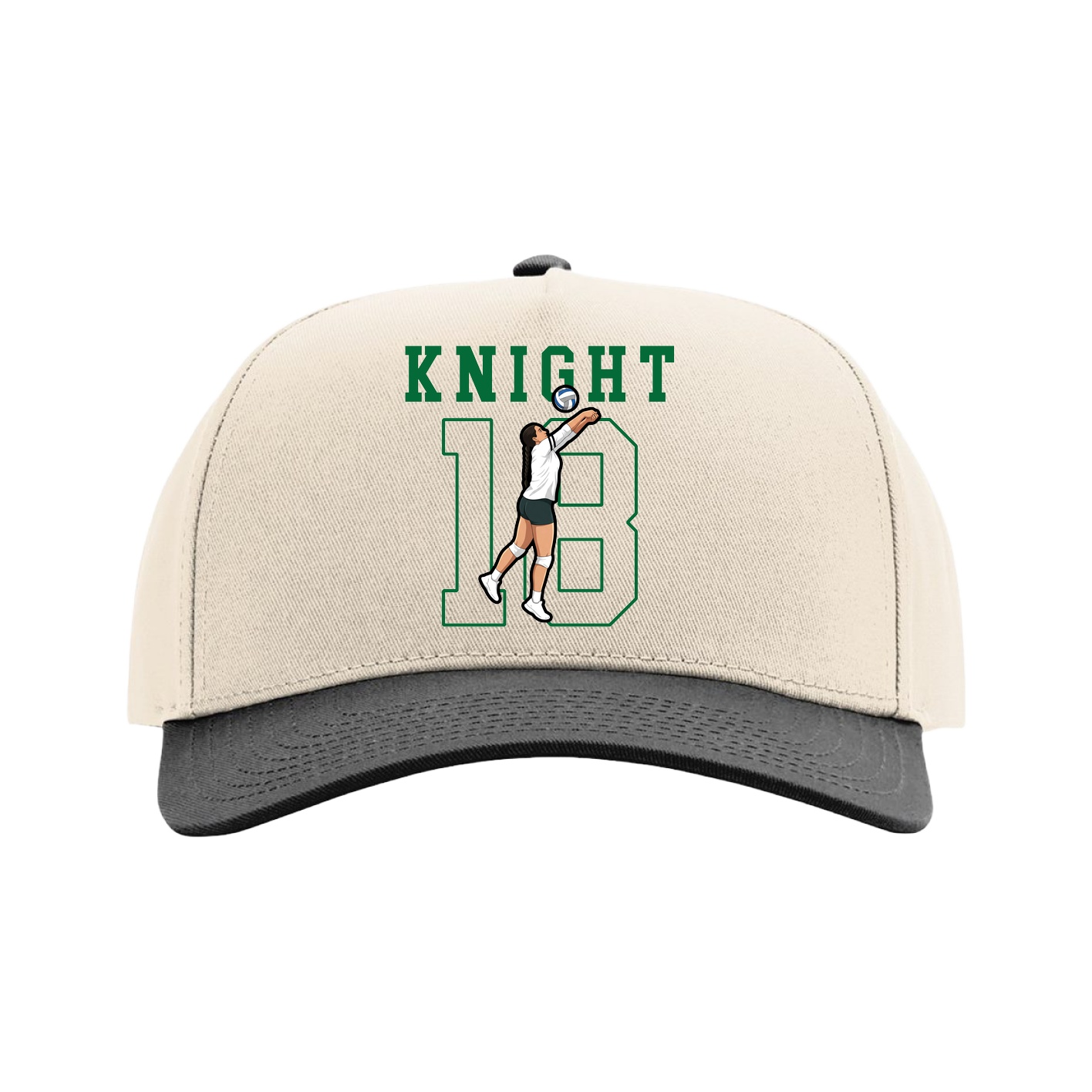 Full Fabric Five-Panel Champ Cap