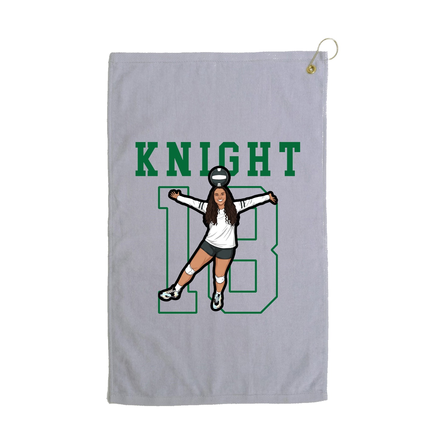 Golf Towel — Shirsey in Grey