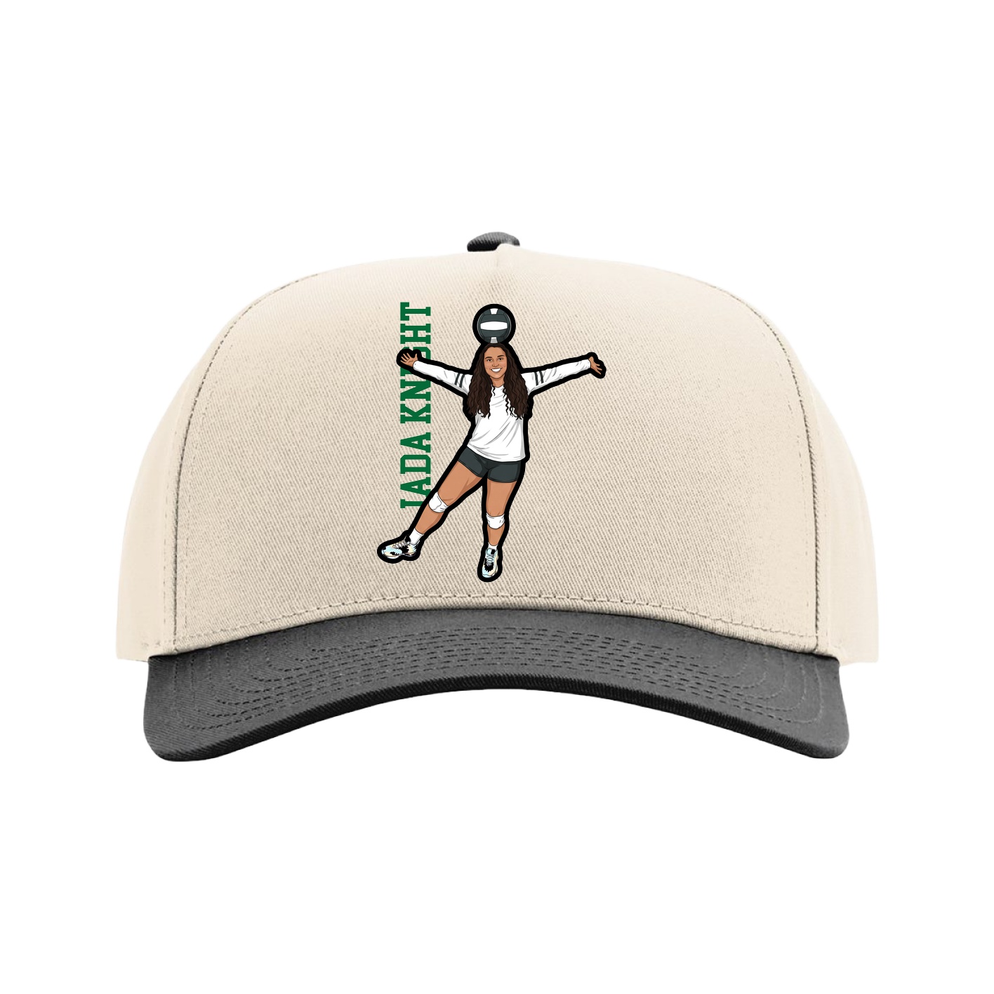Full Fabric Five-Panel Champ Cap