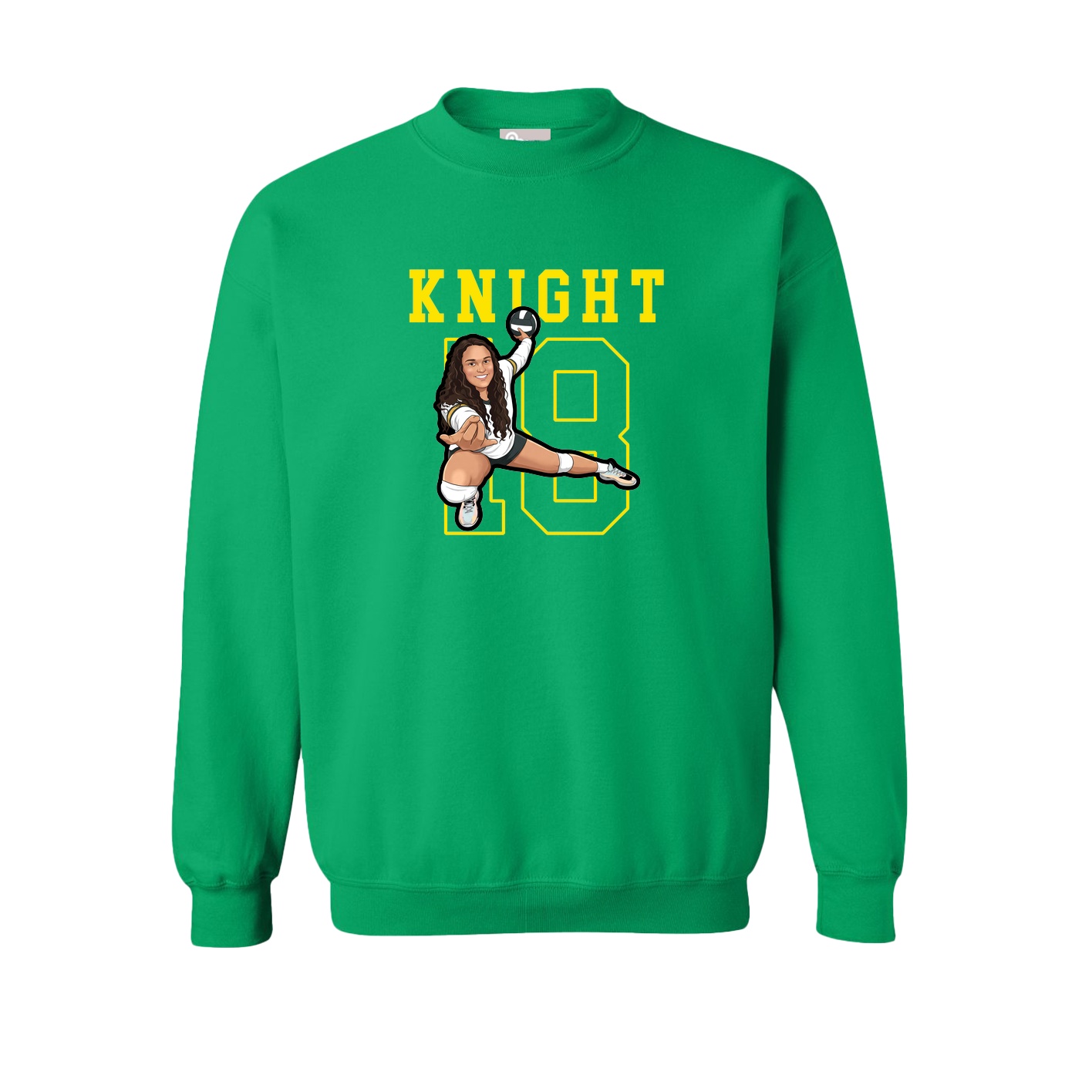 Fleece Crew — Shirsey in Green