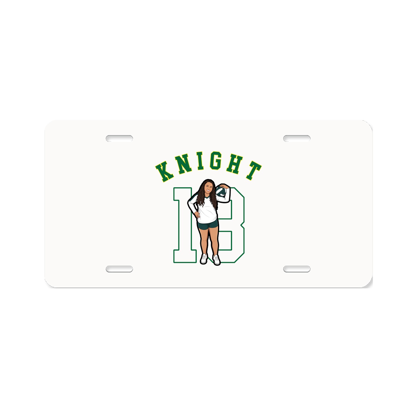 License Plate — Shirsey Arch in Classic