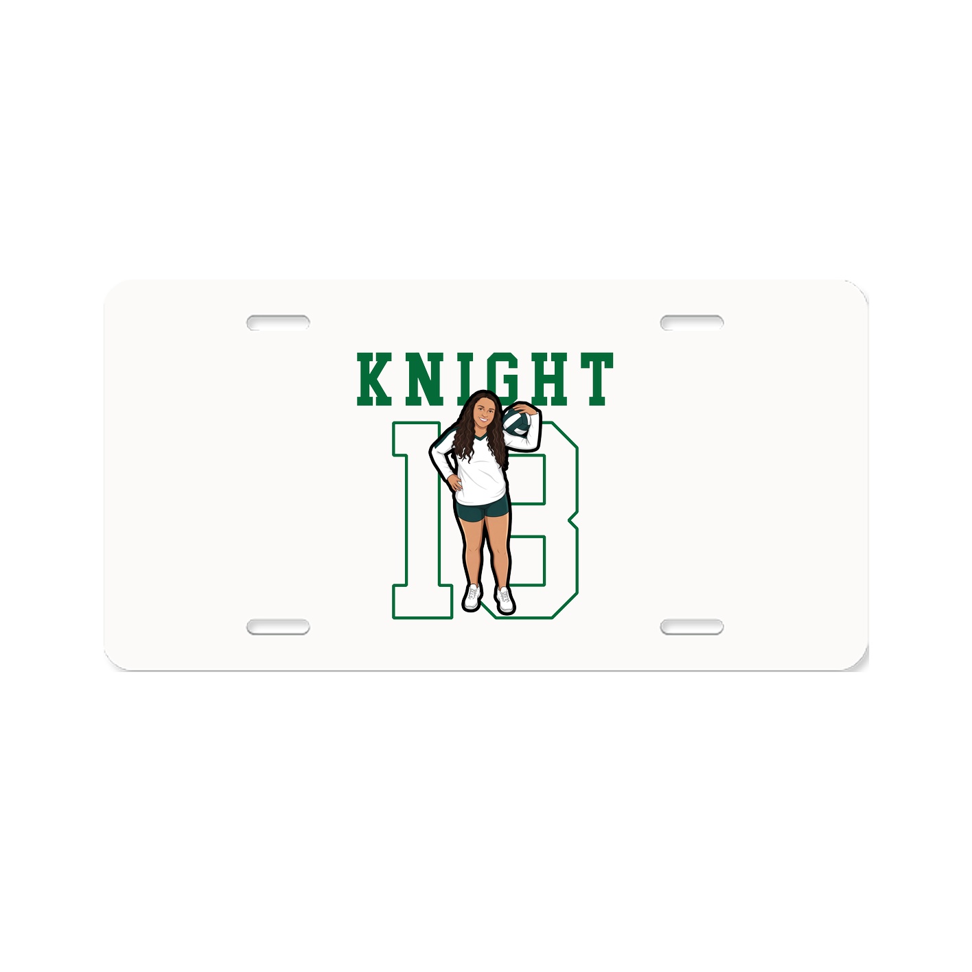License Plate — Shirsey in Classic
