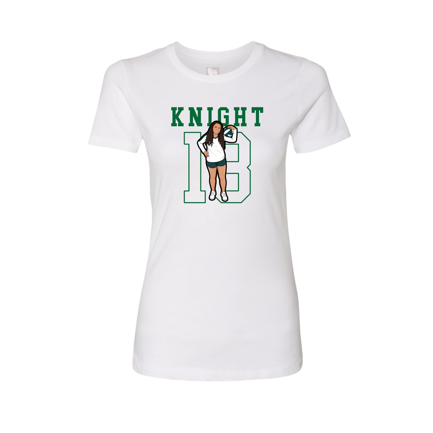 Fitted Women's Tee — Shirsey in White