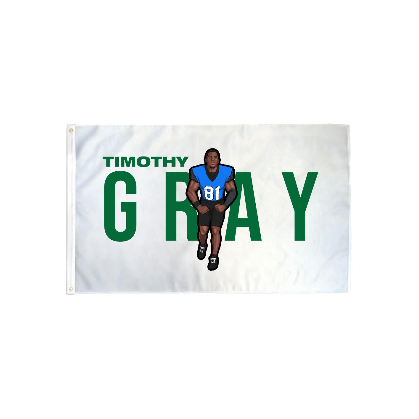 3x5 Flag — Player Name in Classic