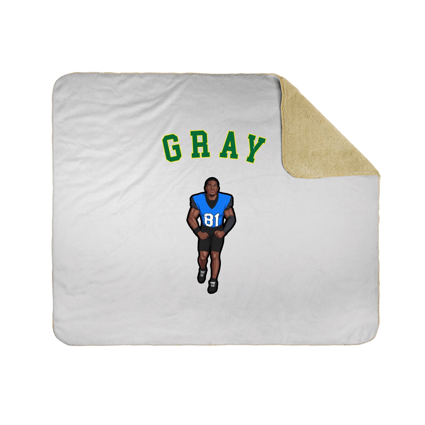Throw Blanket — Shirsey Arch in White