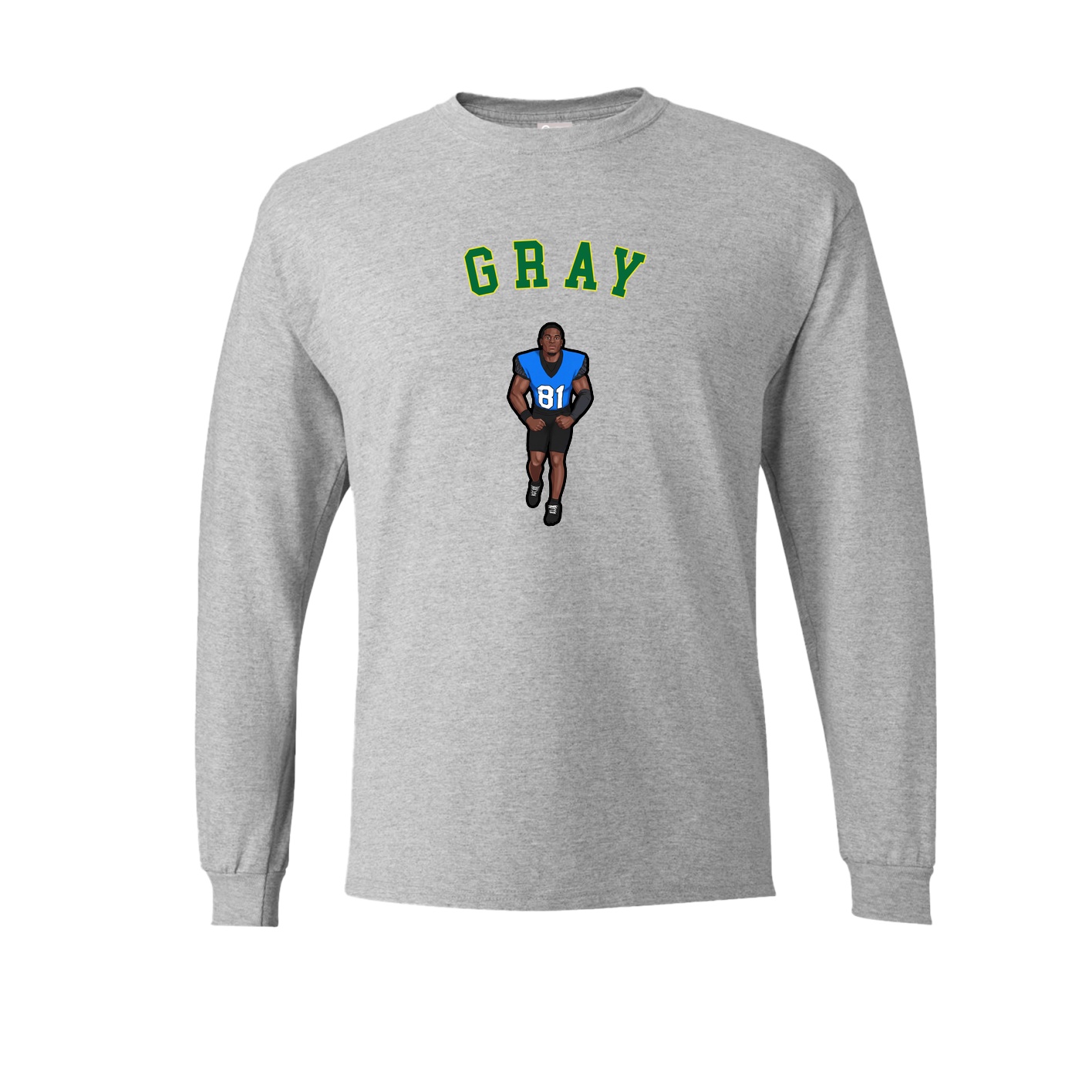 Long Sleeve Tee — Shirsey Arch in Grey