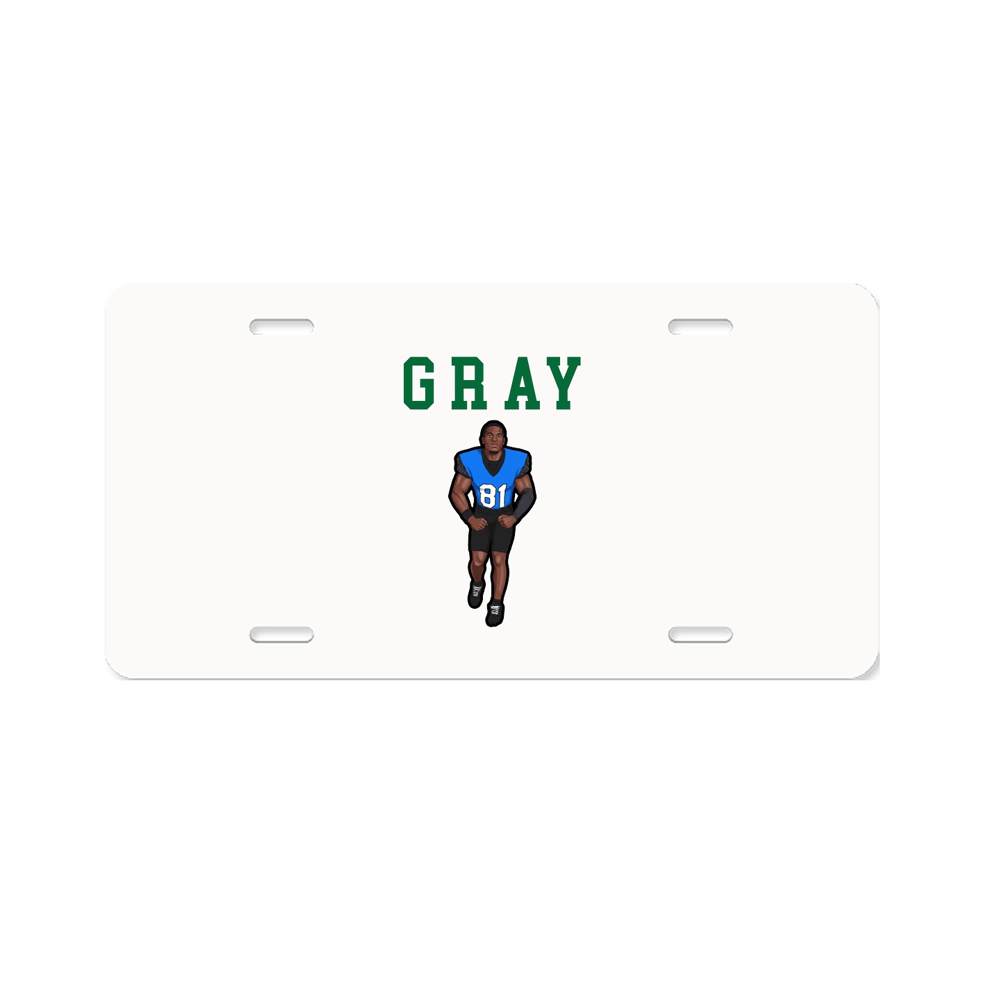 License Plate — Shirsey in Classic