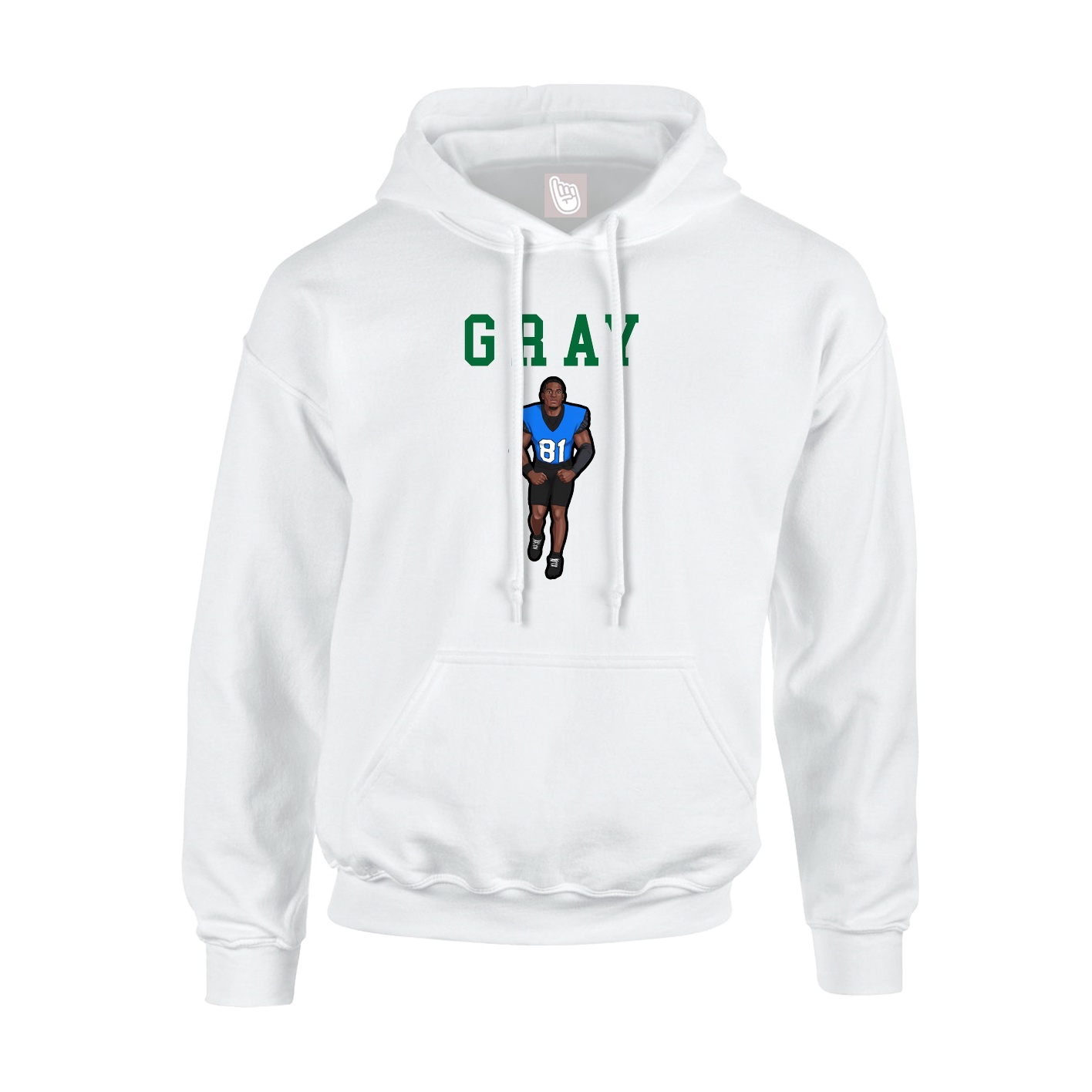 Youth Hoodie — Shirsey in White