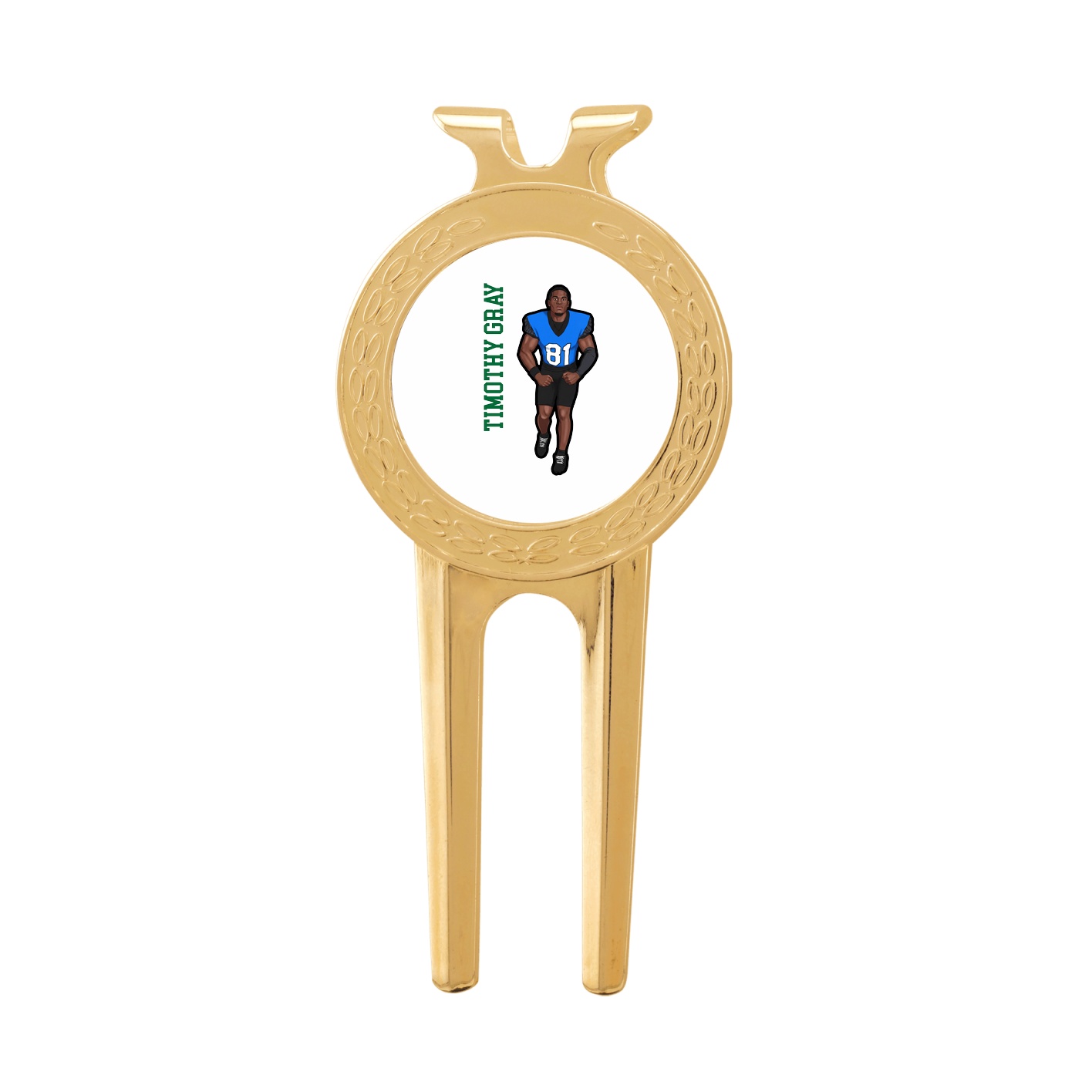 Divot Tool with Ball Marker — Name Vertical in Classic