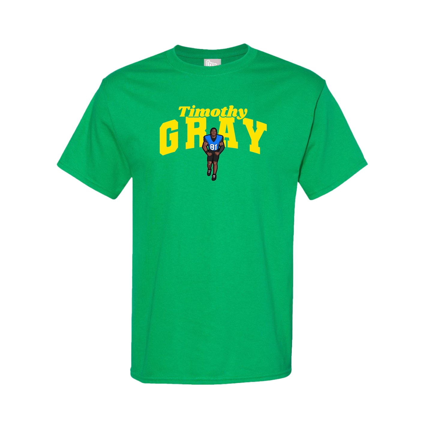 Youth Tee — Signature Arch in Green