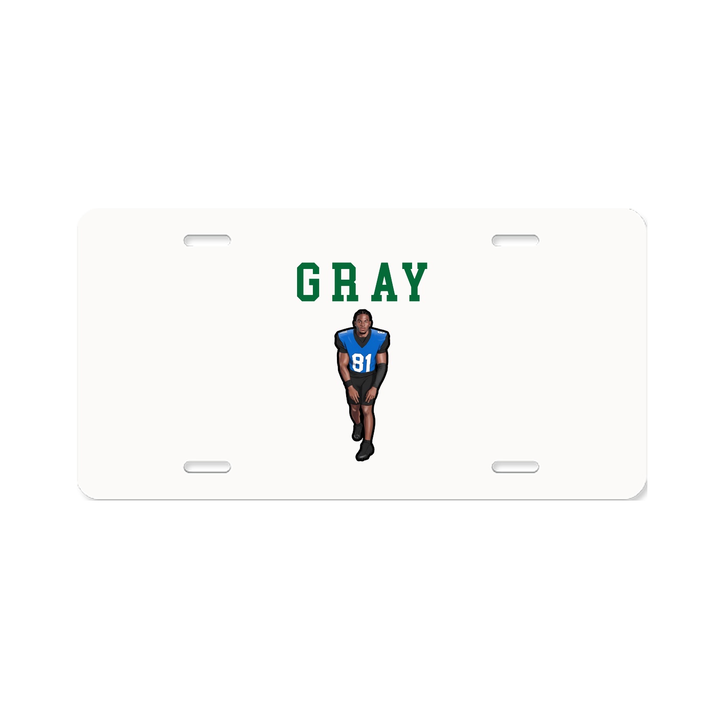 License Plate — Shirsey in Classic