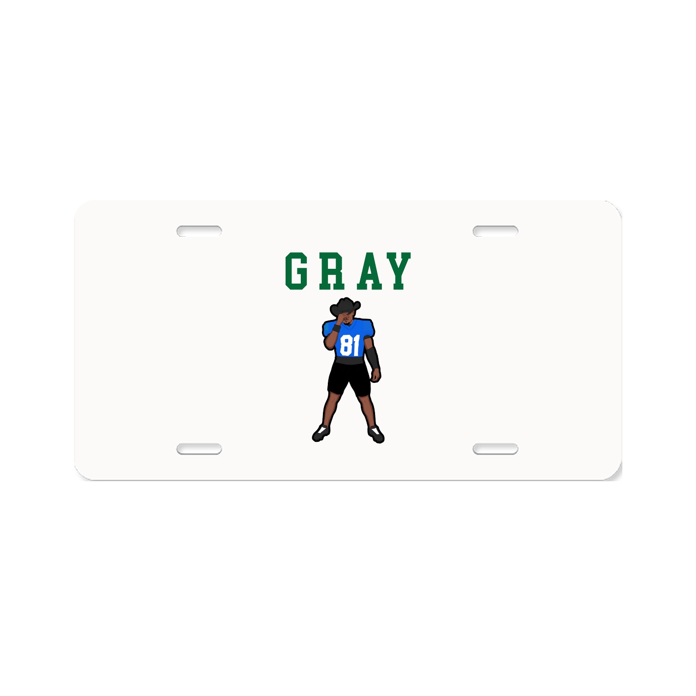 License Plate — Shirsey in Classic