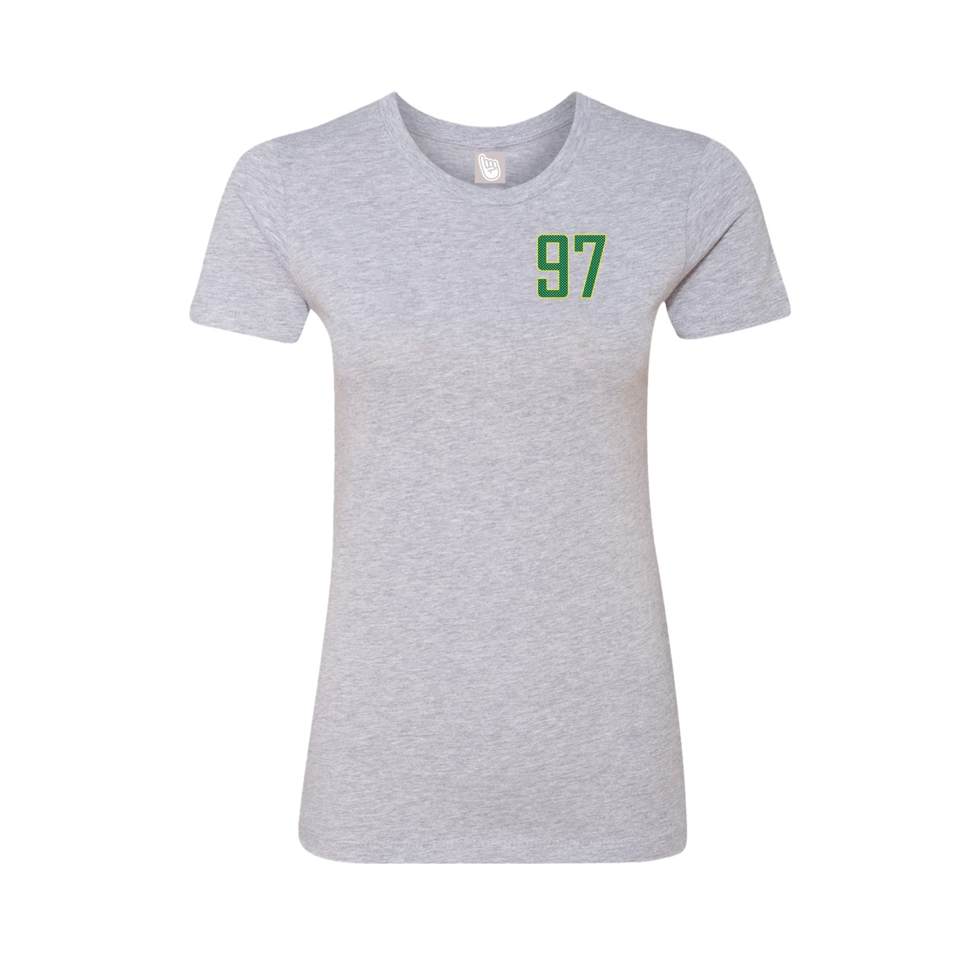 Womens Tee — Front Shirsy in Grey