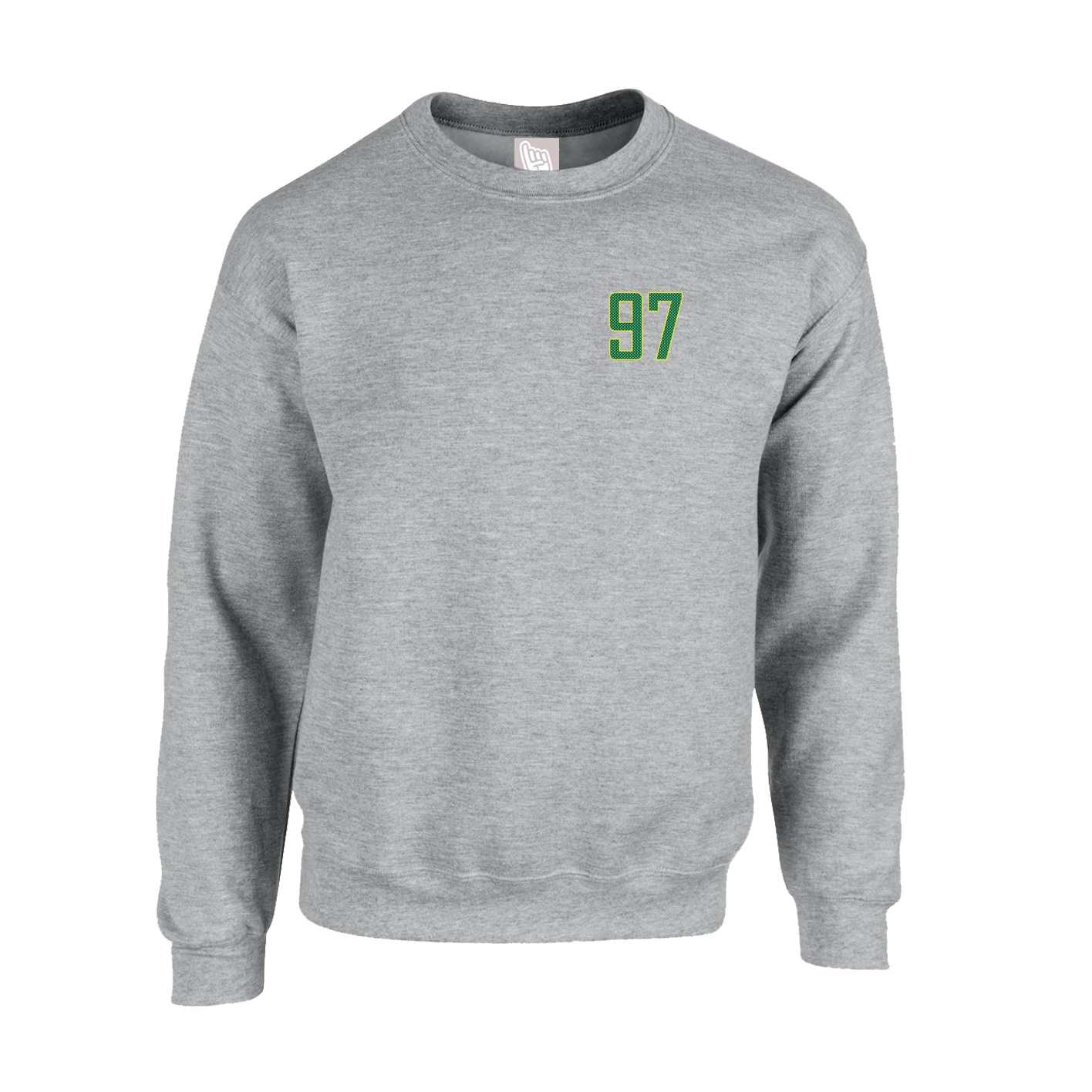 Fleece Crew — Front Shirsy in Grey