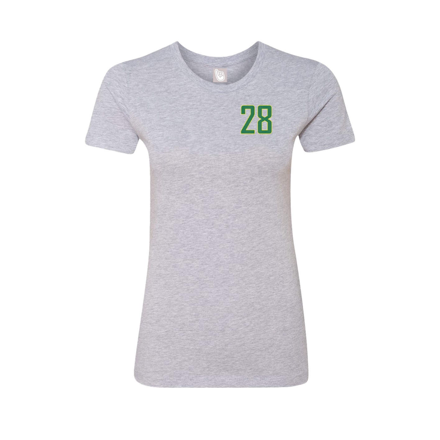 Womens Tee — Front Shirsy in Grey
