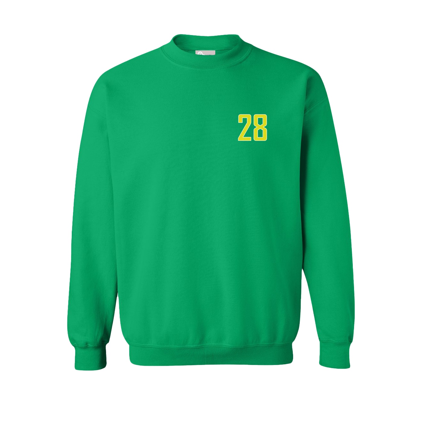 Fleece Crew — Front Shirsy in Green