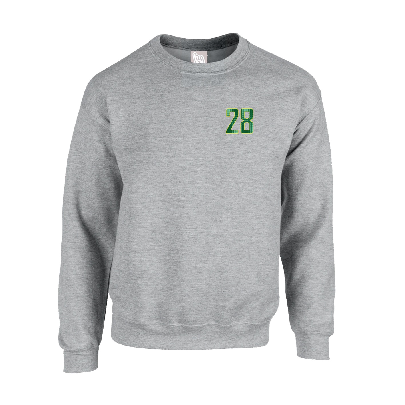Fleece Crew — Front Shirsy in Grey