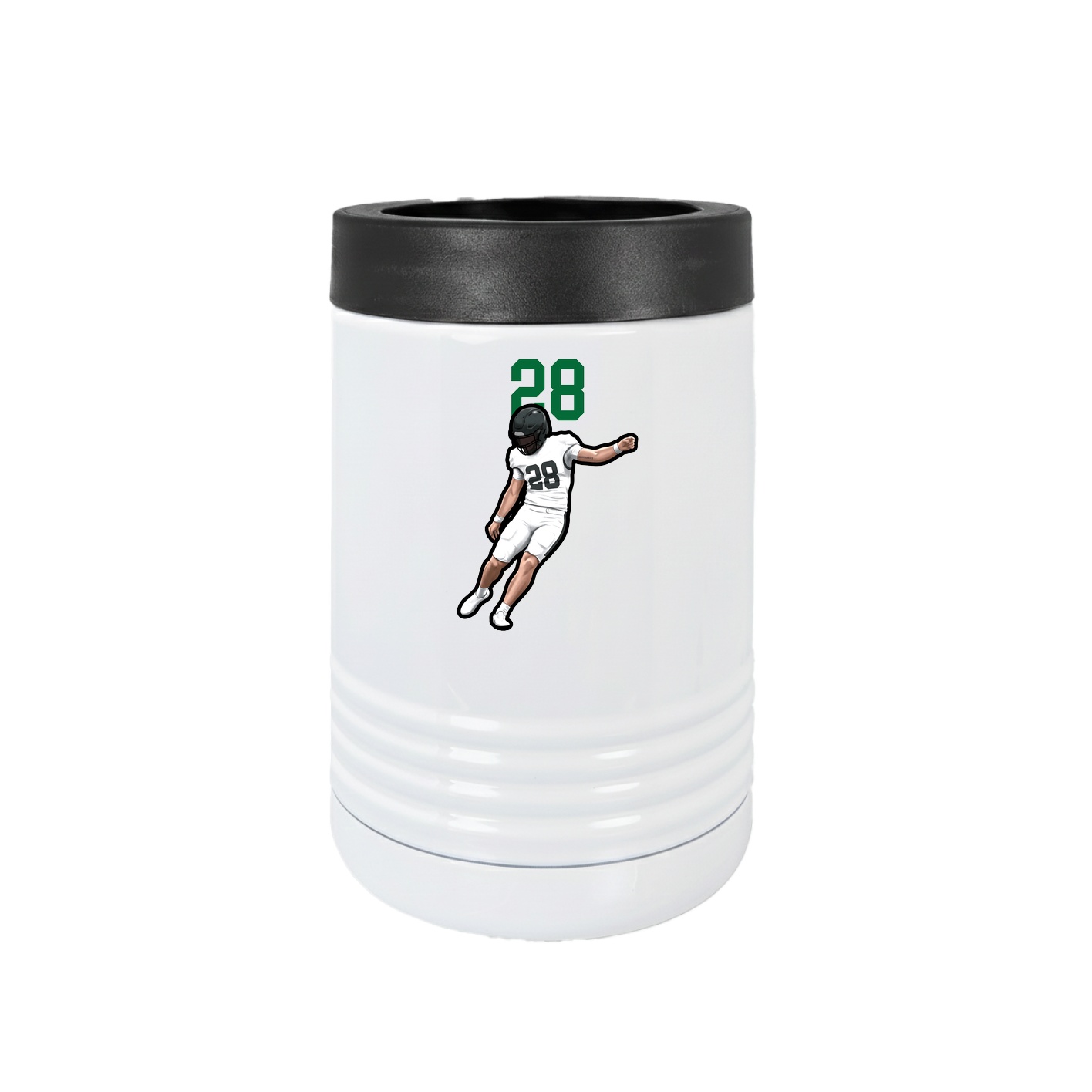 Beverage Holder — Number Top in White