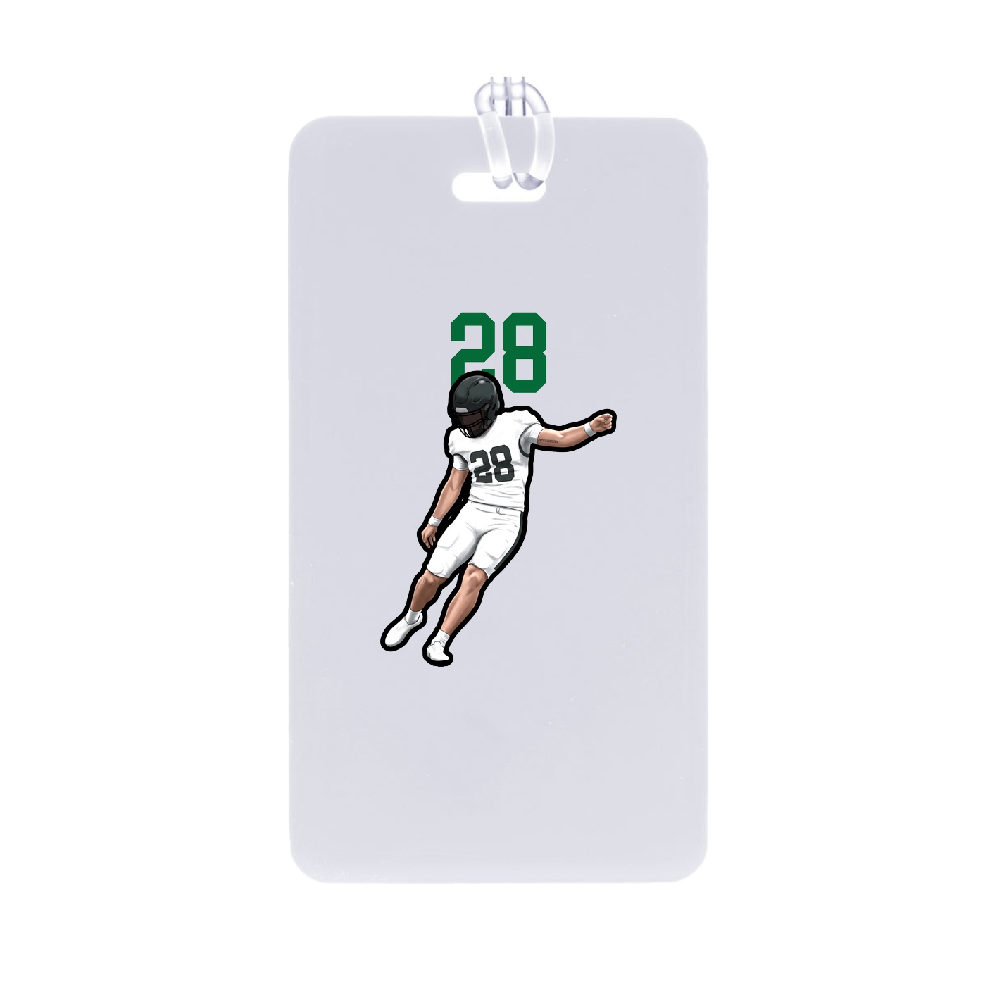 Bag Tag — Number Top in Classic