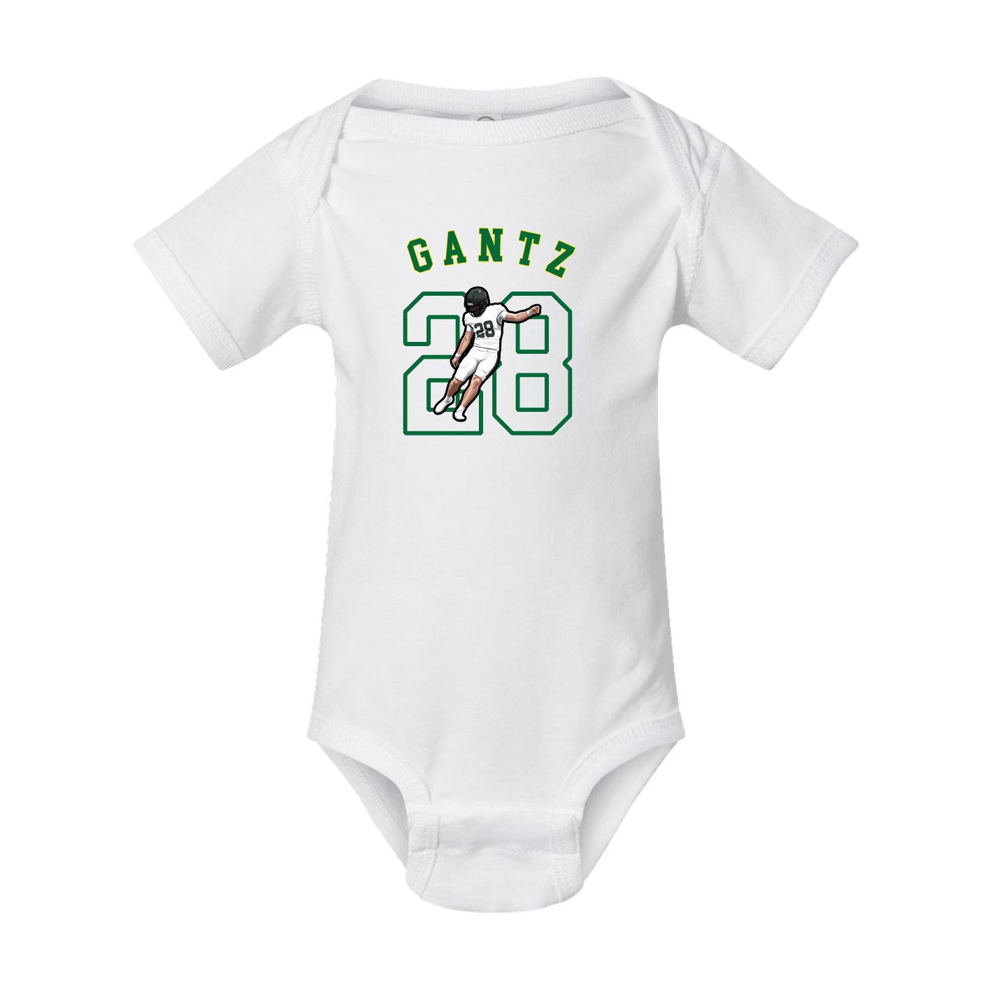 Baby Onesie — Shirsey Arch in White
