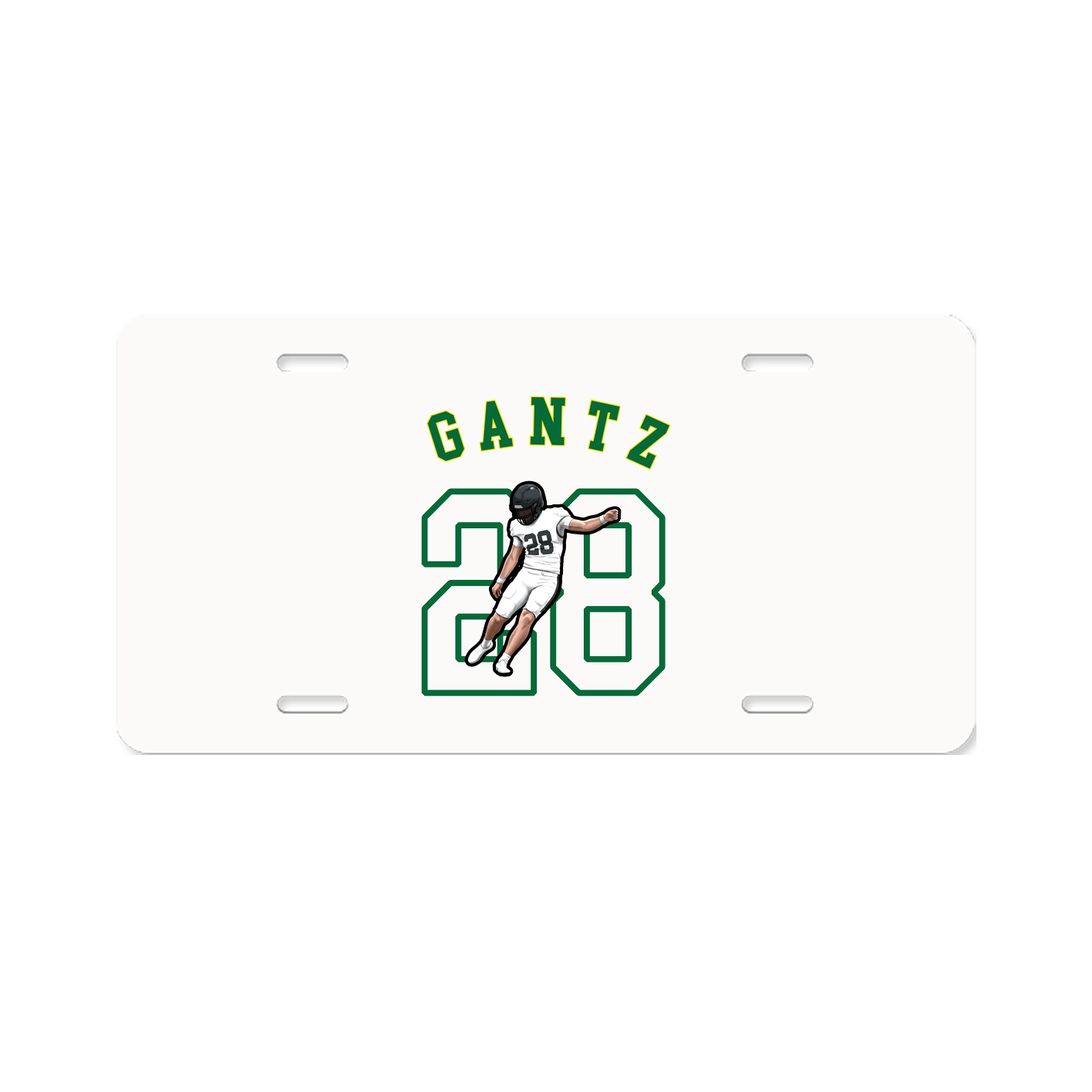 License Plate — Shirsey Arch in Classic