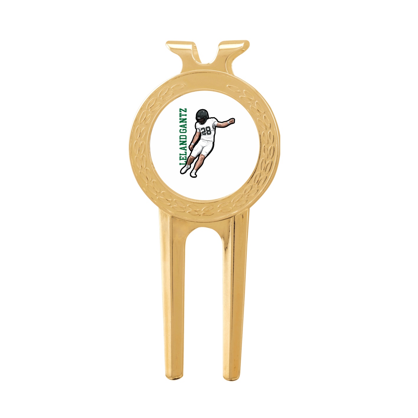Divot Tool with Ball Marker — Name Vertical in Classic